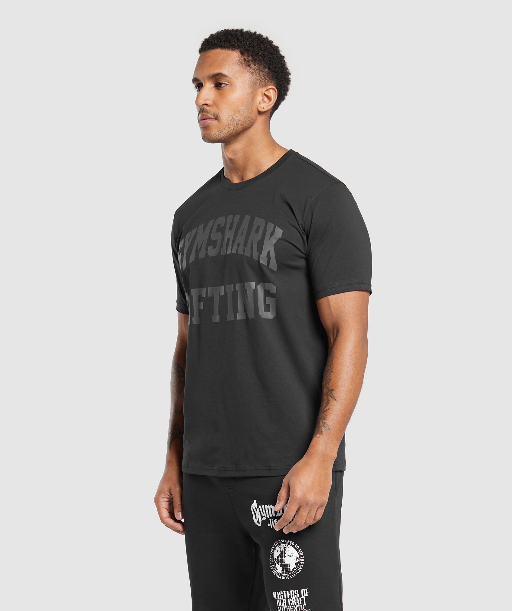 Lifting Club T-Shirt in Black - view 3