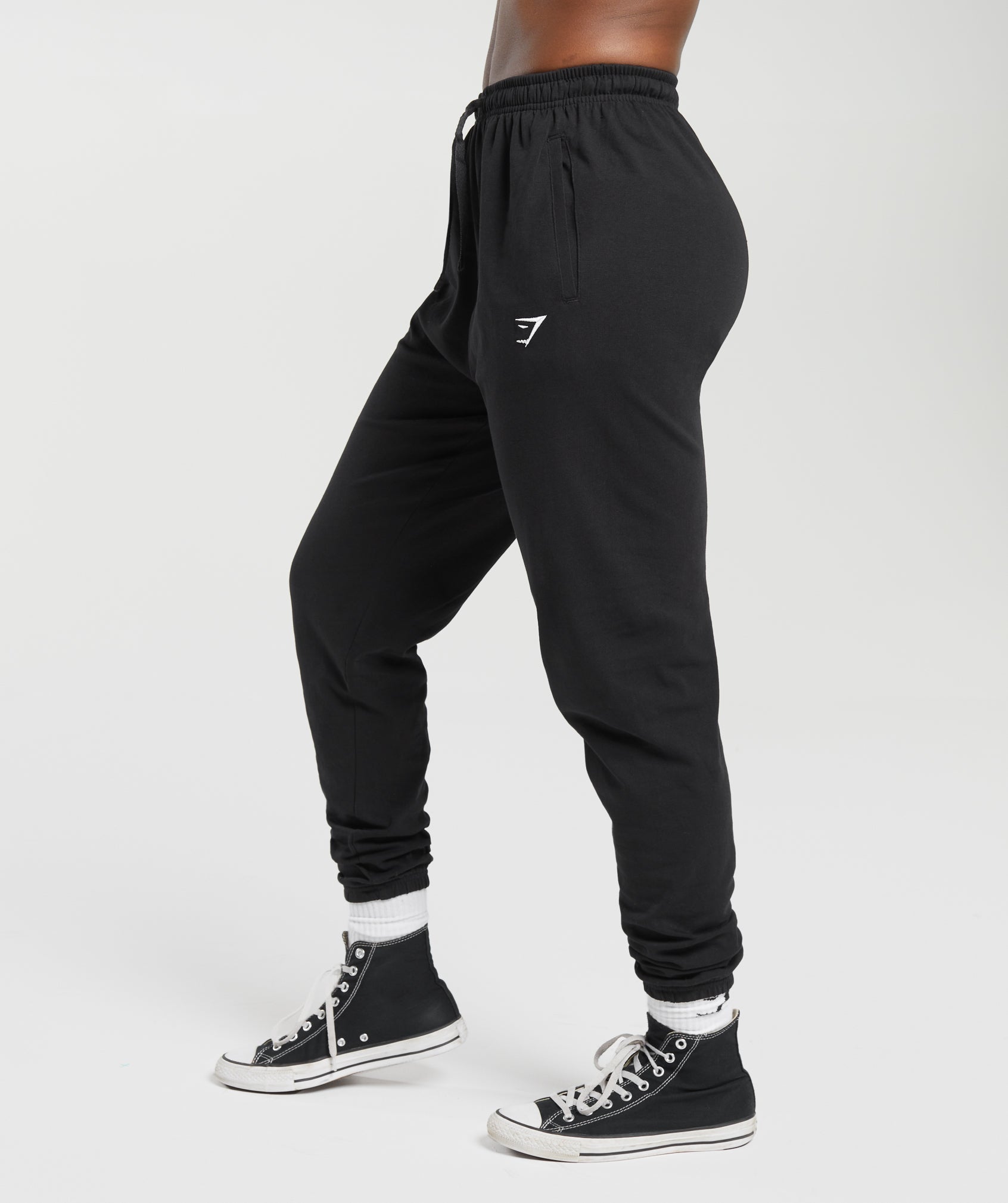 Lifting Lightweight Joggers in Black - view 3