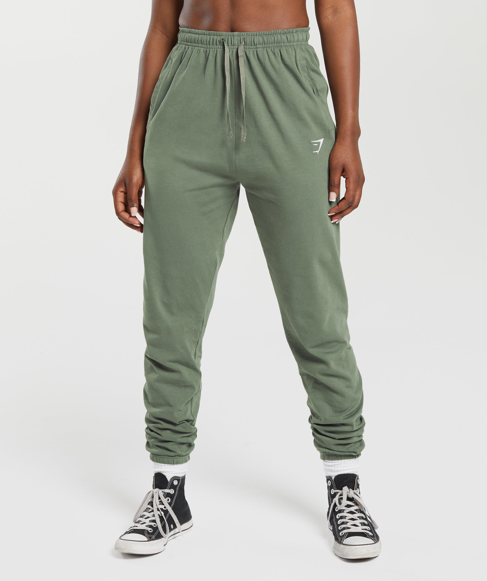 Gymshark Social Club Joggers - Moss Olive