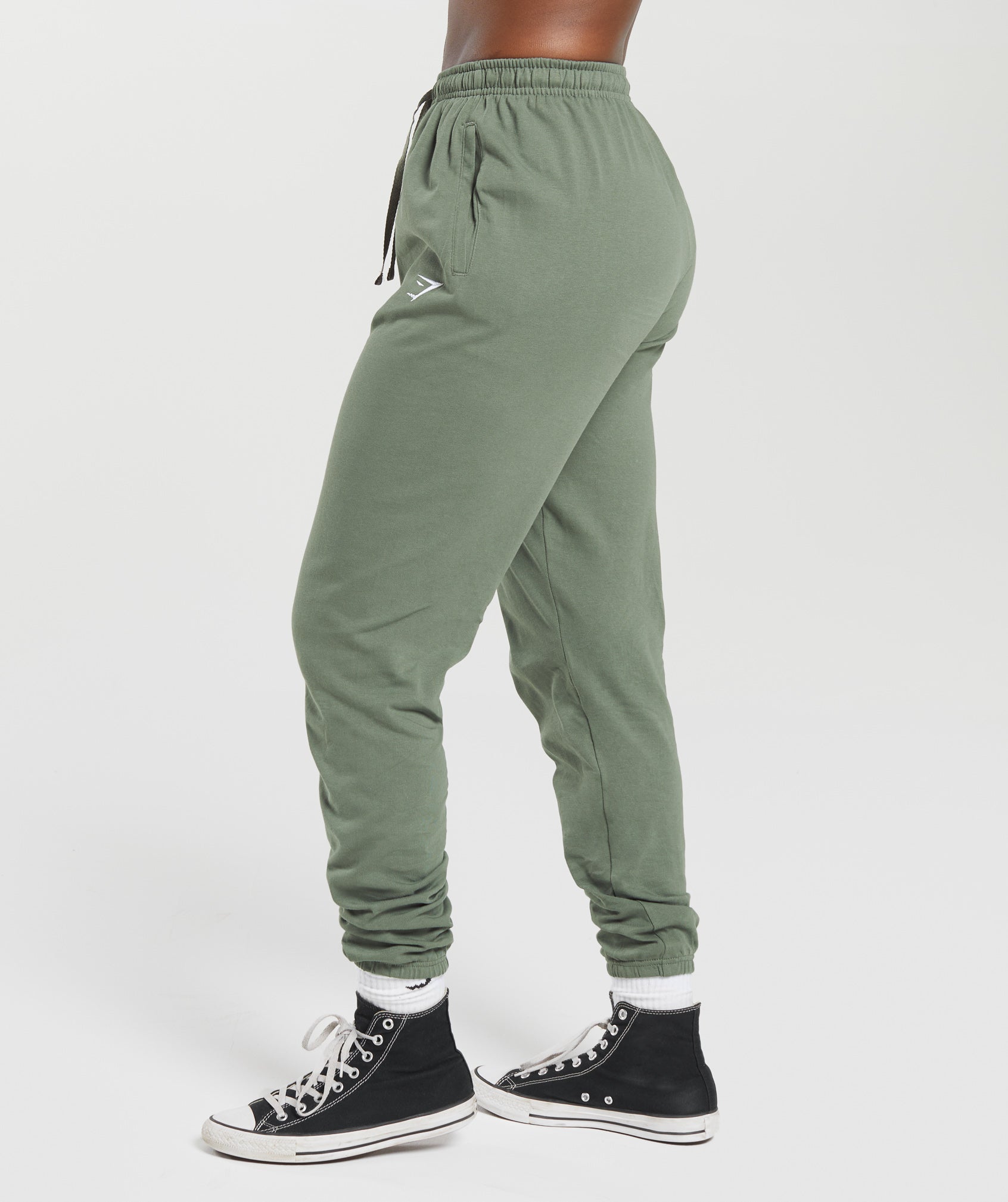Lifting Lightweight Joggers in Dusk Green - view 3