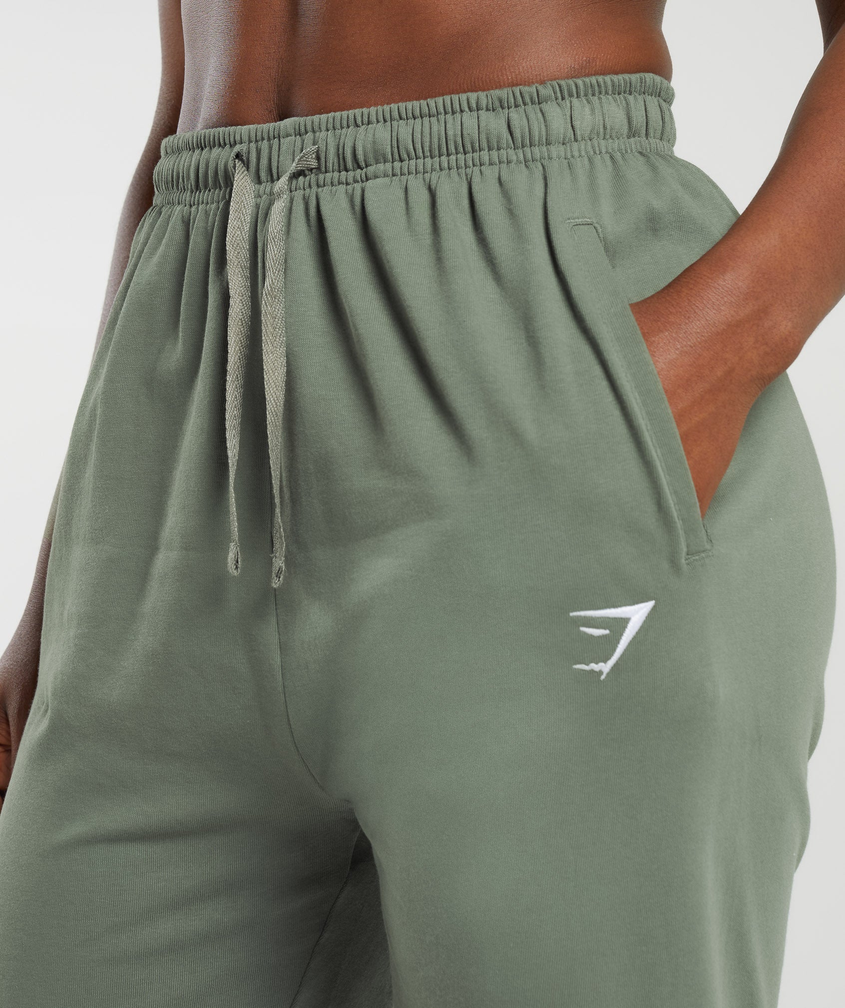 Lifting Lightweight Joggers in Dusk Green - view 5