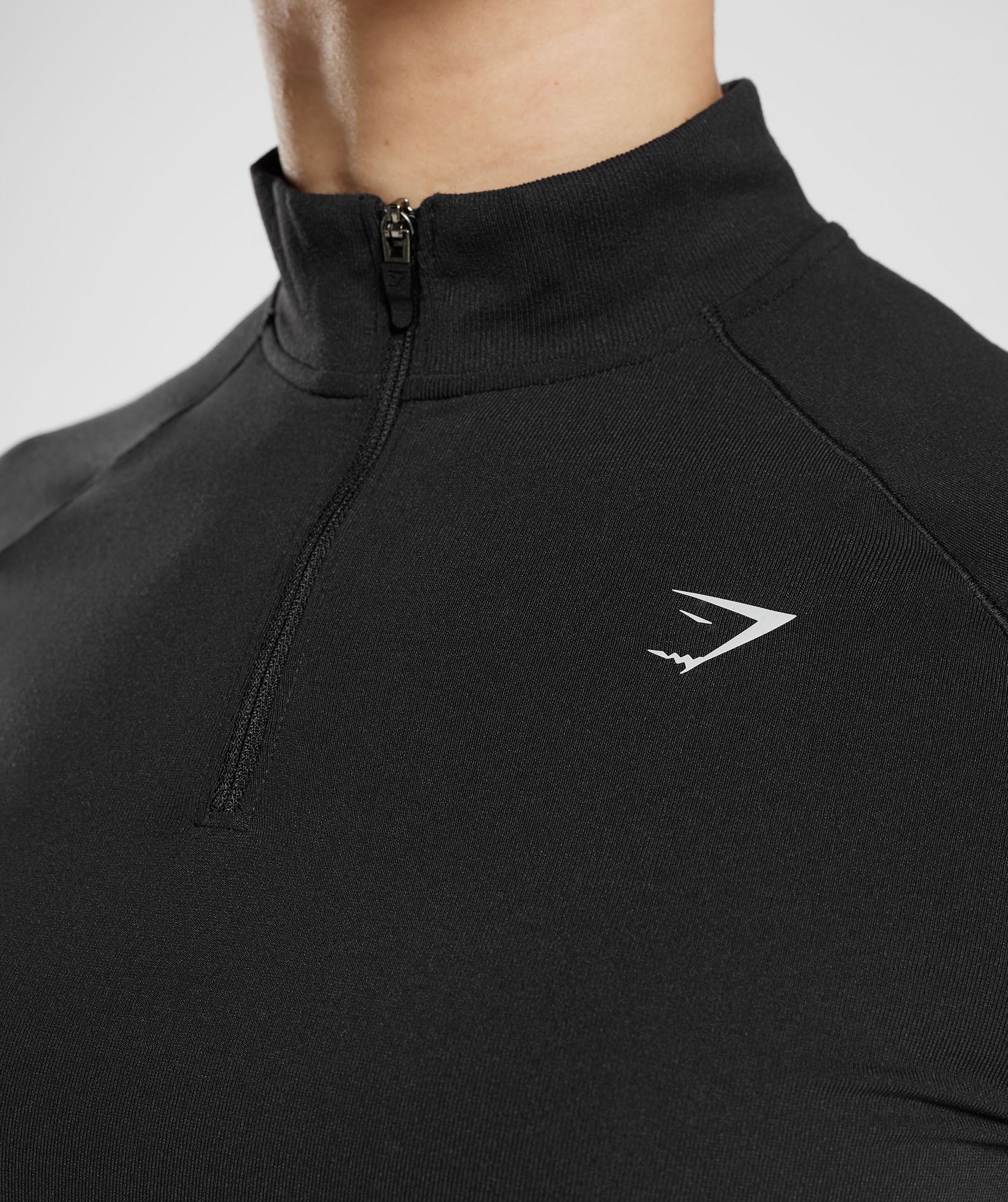 Apex Limit 1/4 Zip Top in Black