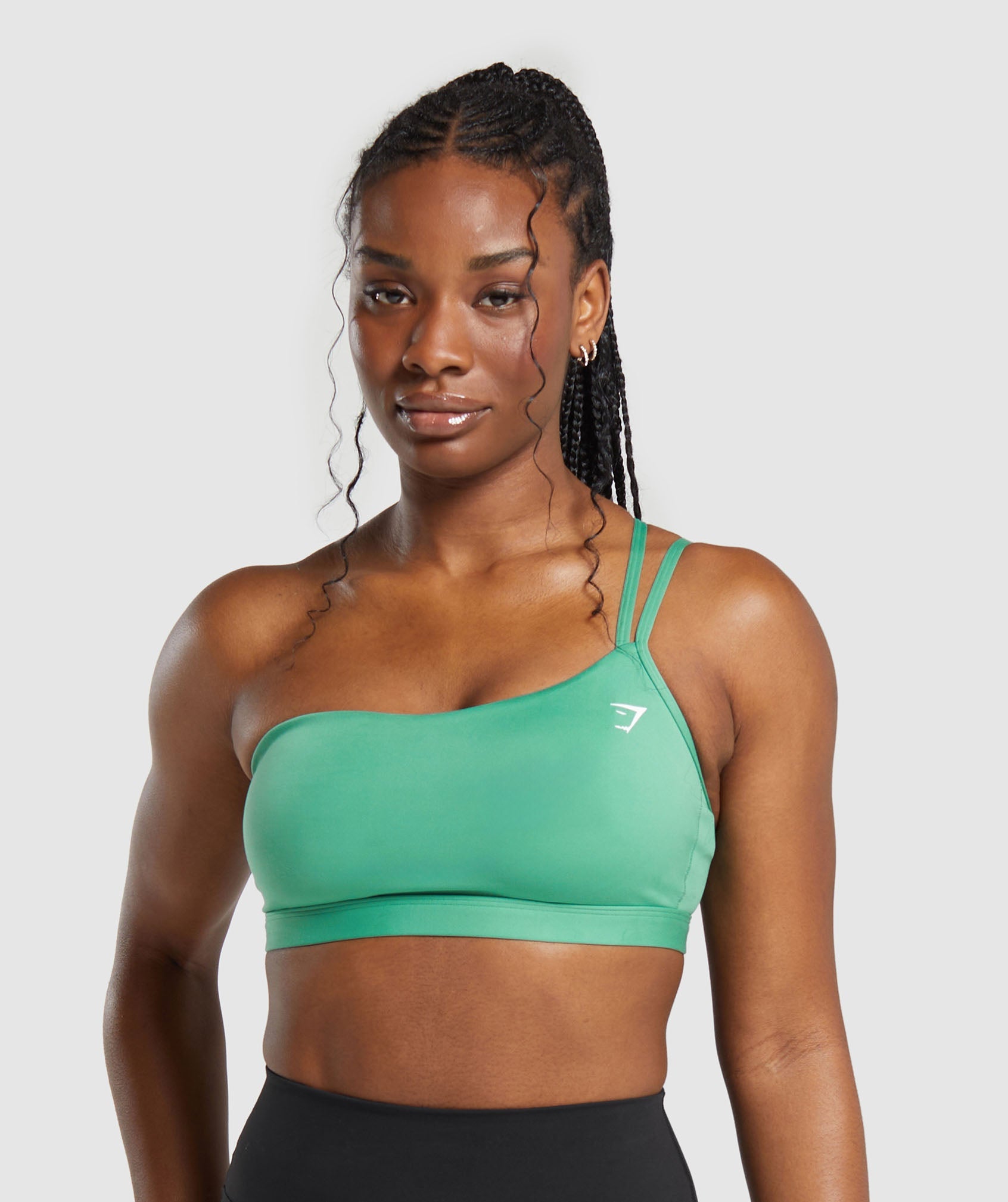 Single Shoulder Sports Bra