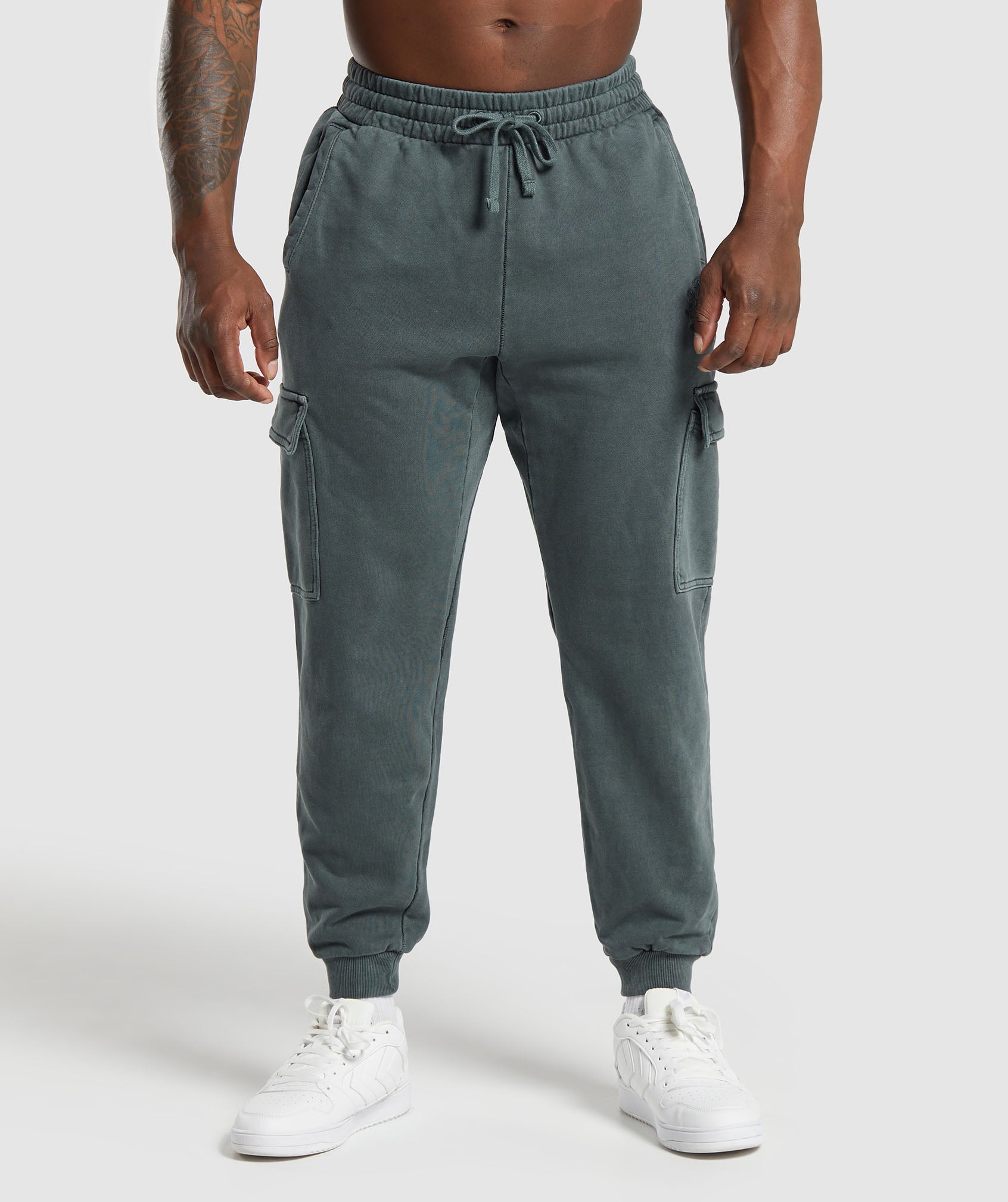 Premium Legacy Cargo Pants in Cargo Teal - view 1