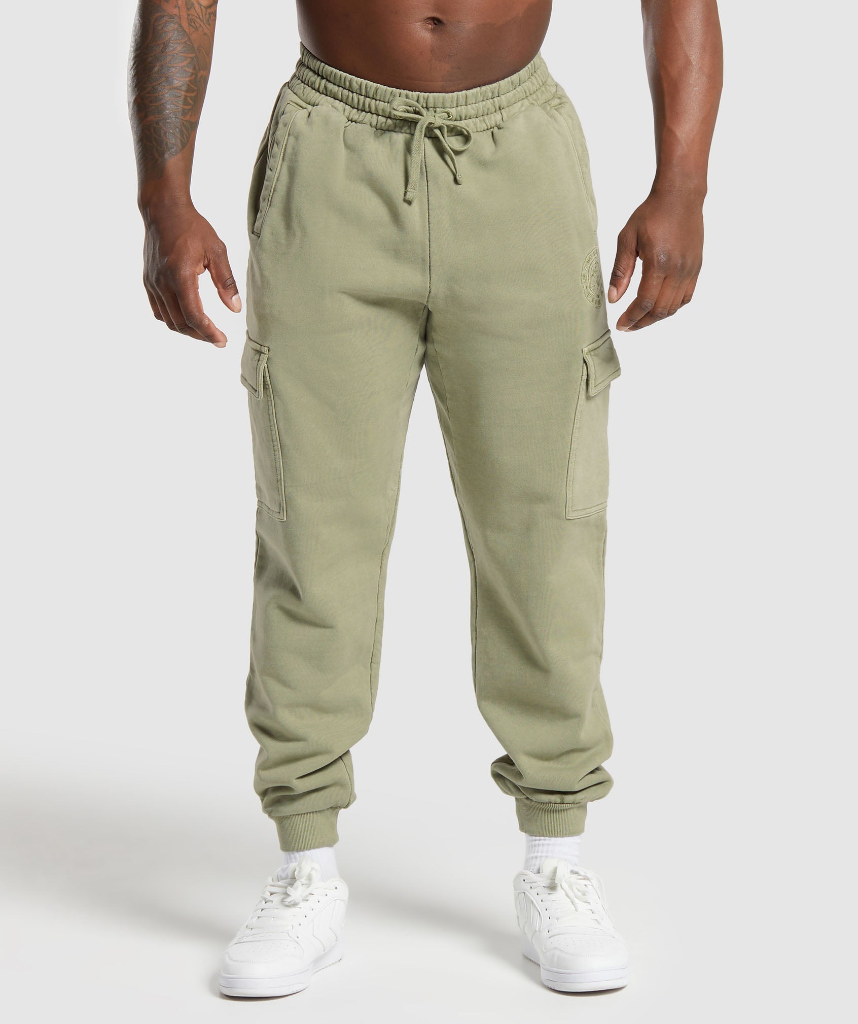 Premium Legacy Cargo Pants in Natural Sage Green