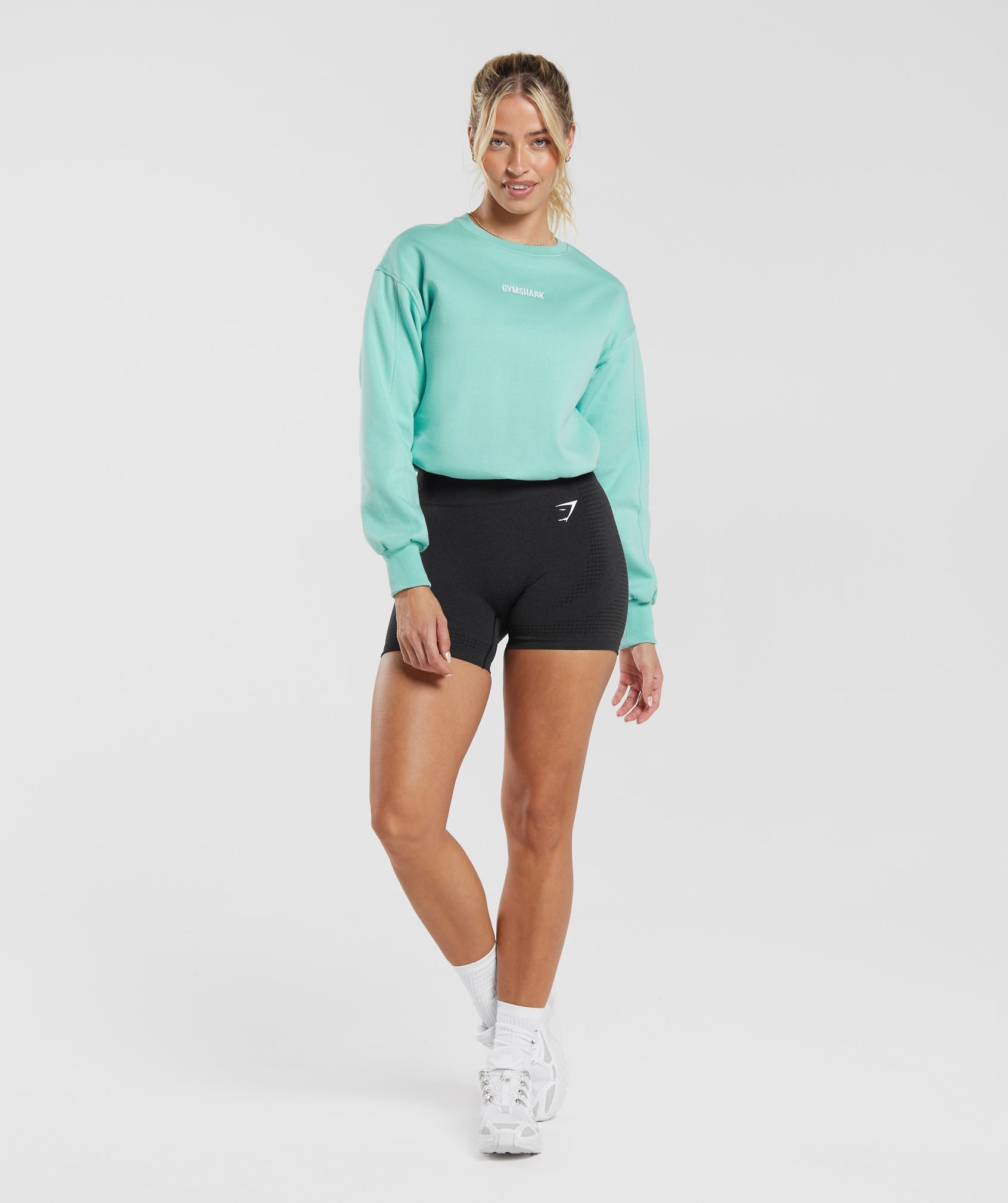 Gymshark Pulse Pullover - Cactus Green