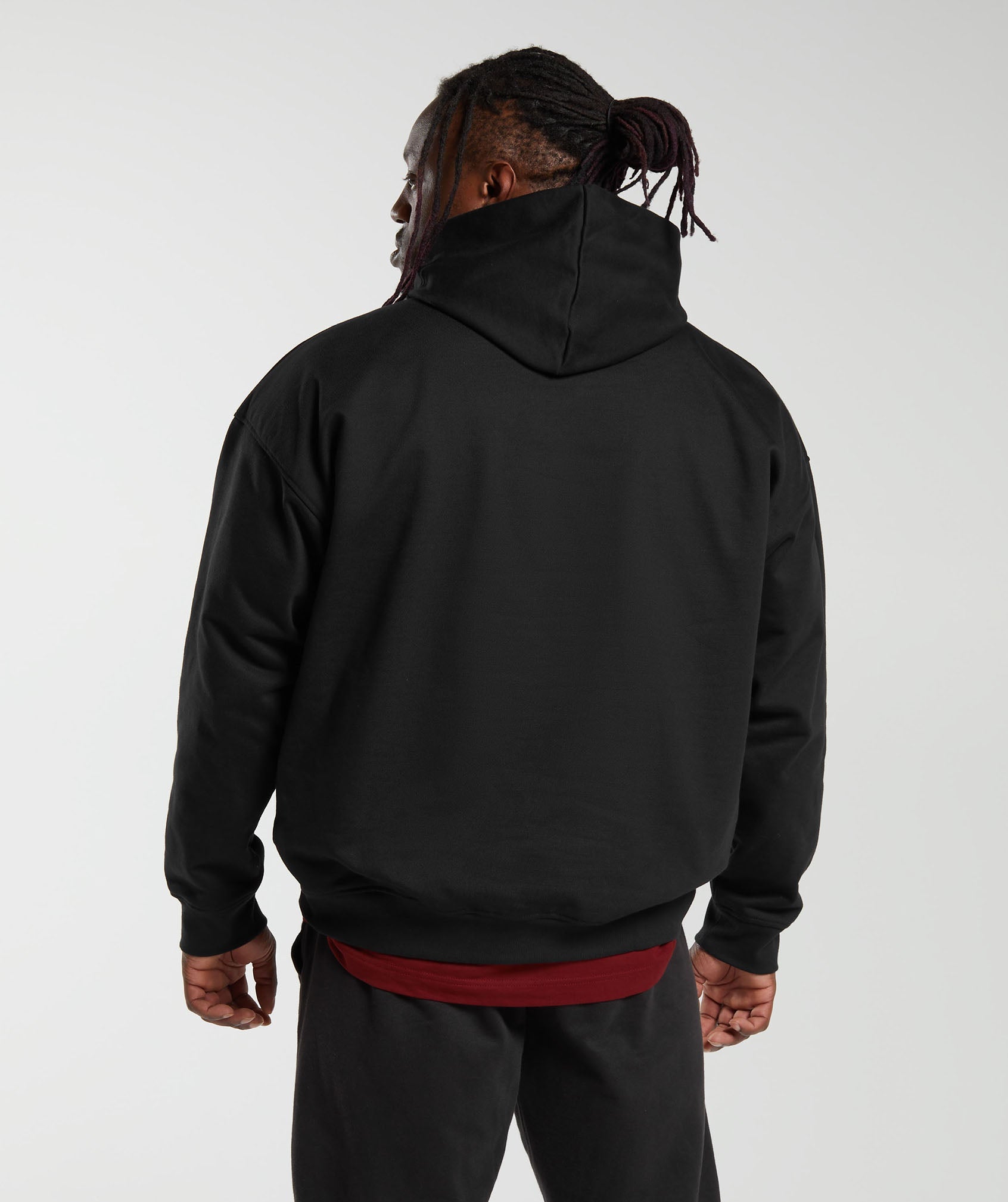 Pump Cover Hoodie in Black - view 2