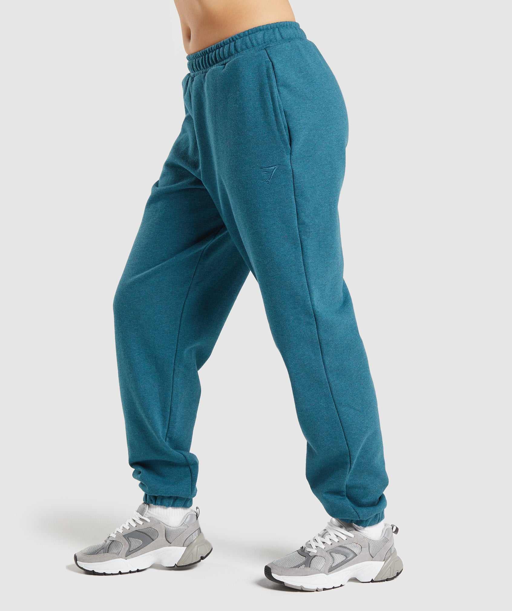 Rest Day Sweats Joggers in Steel Blue Marl - view 3