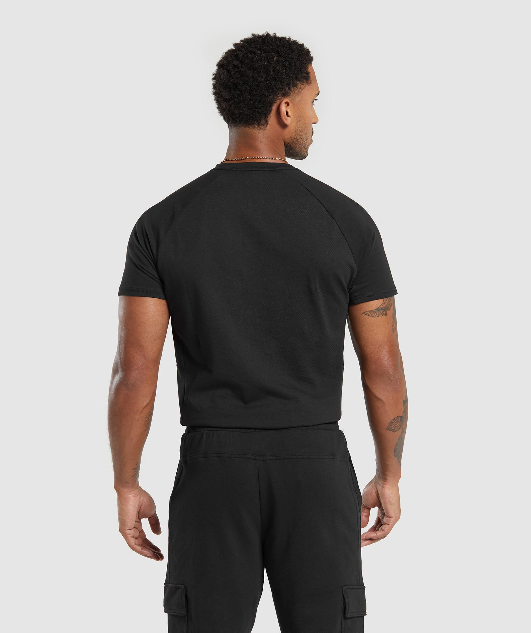 Gymshark React T-Shirt - Black