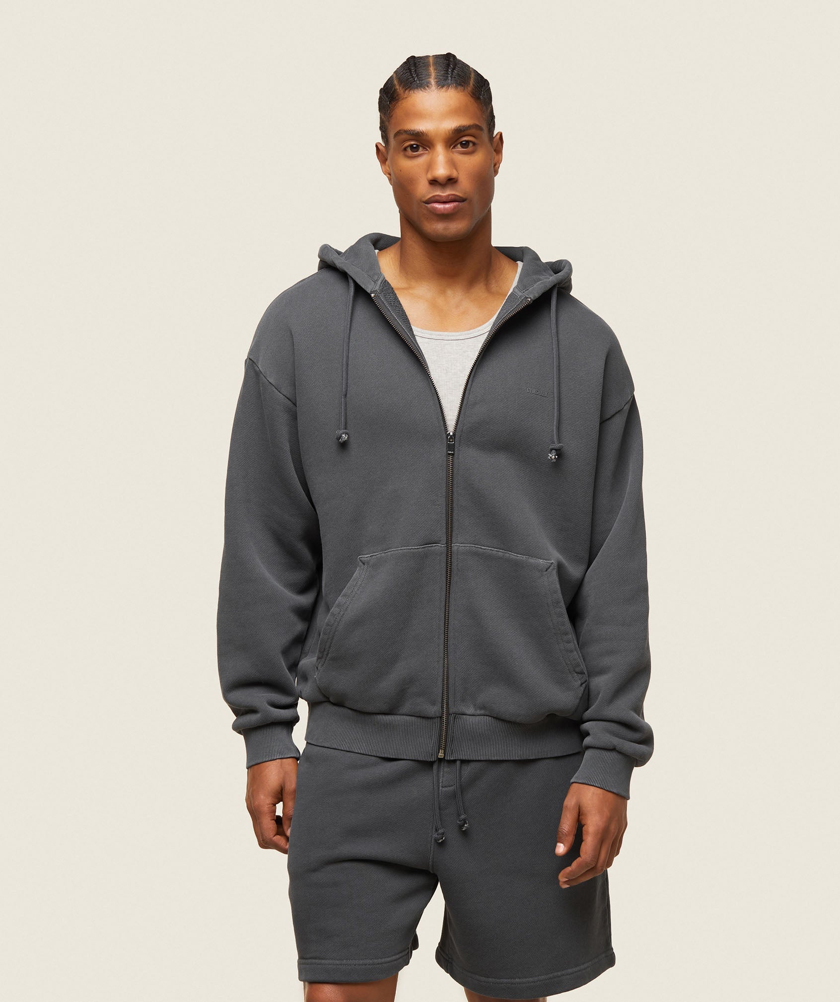 everywear Relaxed Zip Hoodie