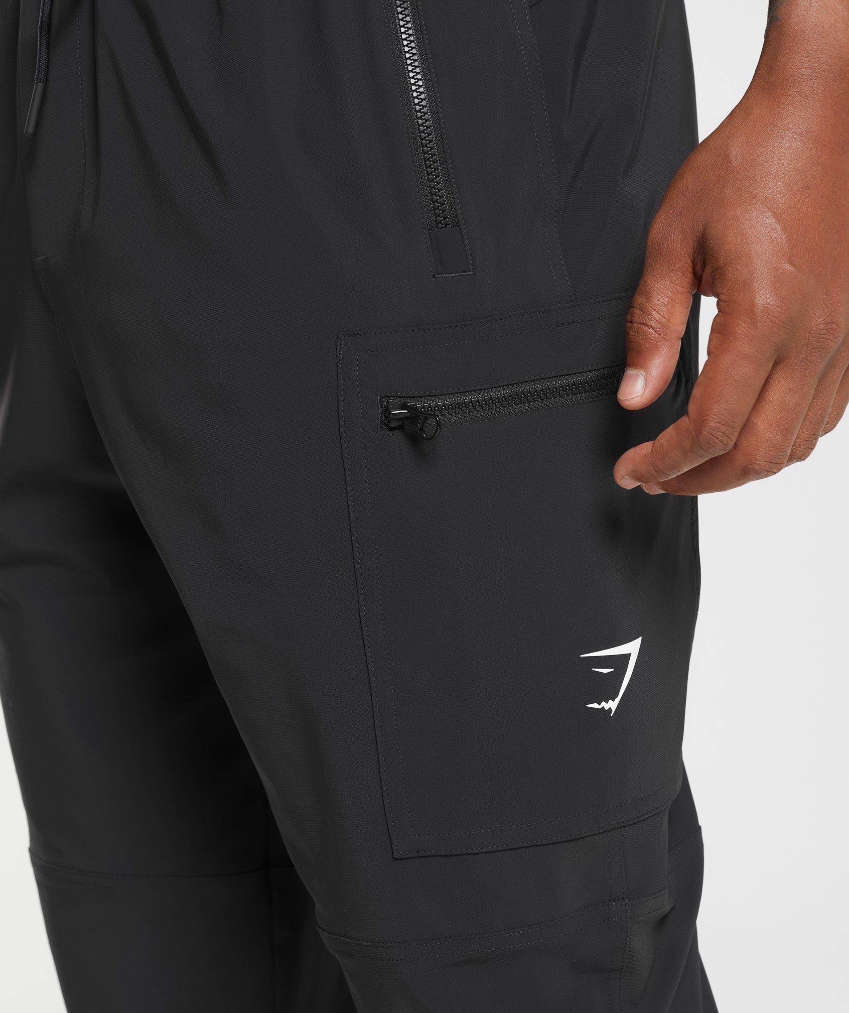 Rest Day Cargo Pants in Black - view 5