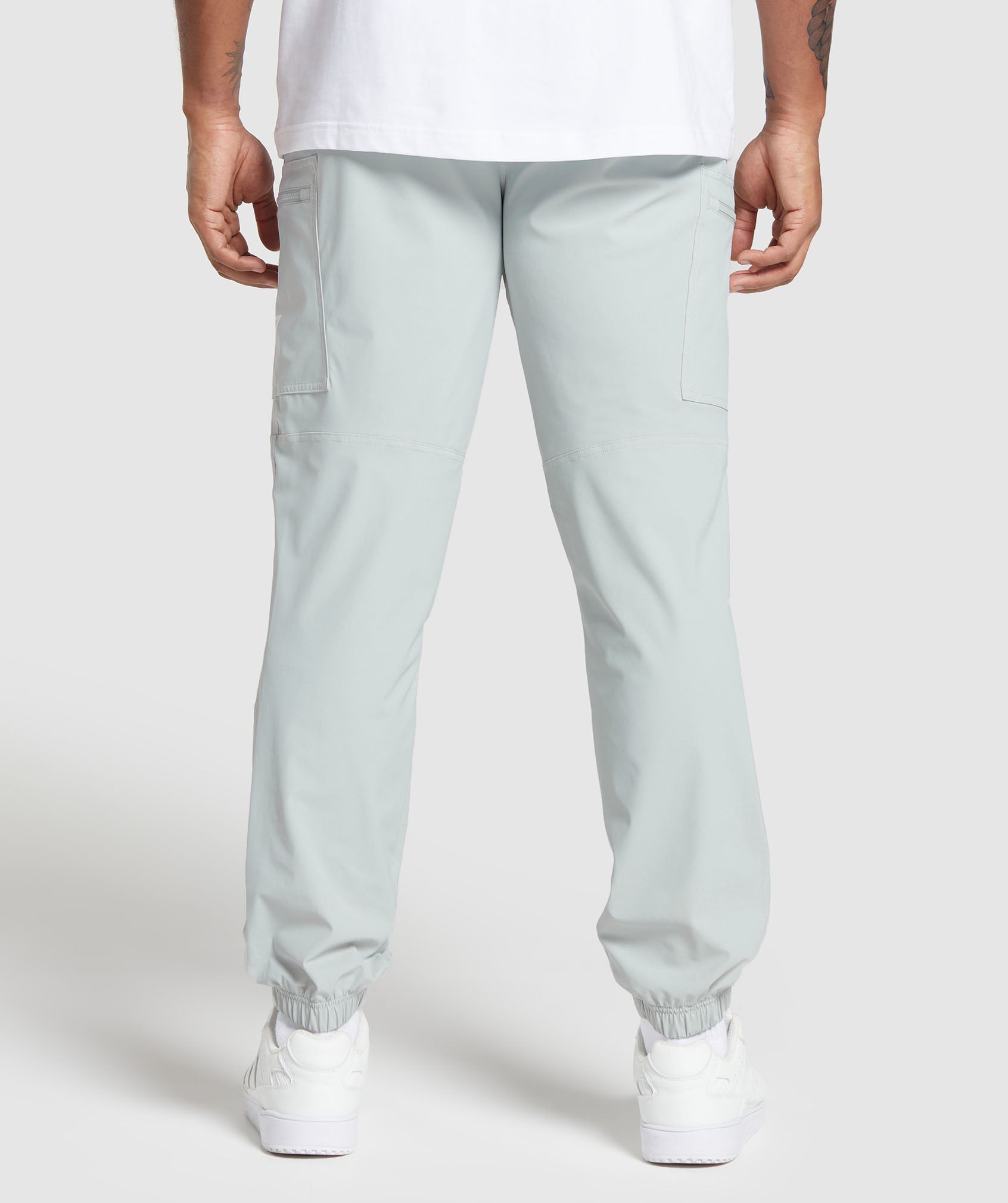 Rest Day Cargo Pants in Light Grey - view 3