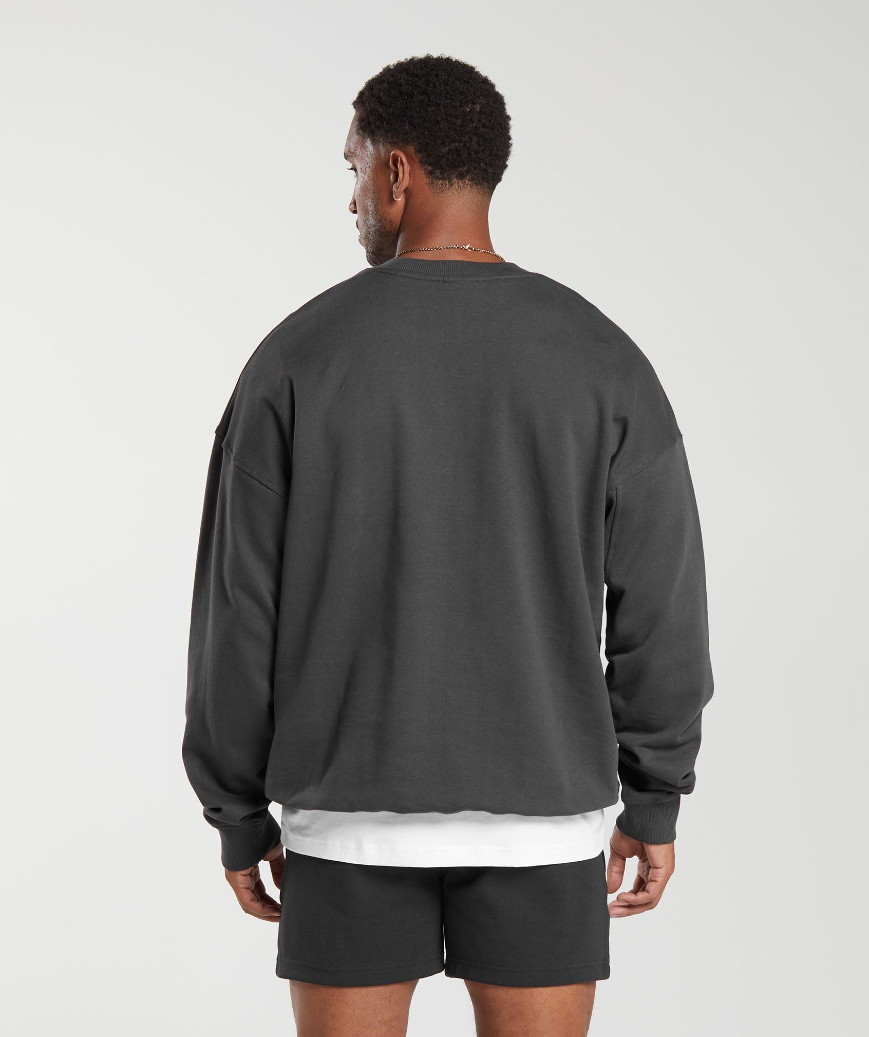 Gymshark Apollo Crew - Light Grey Marl