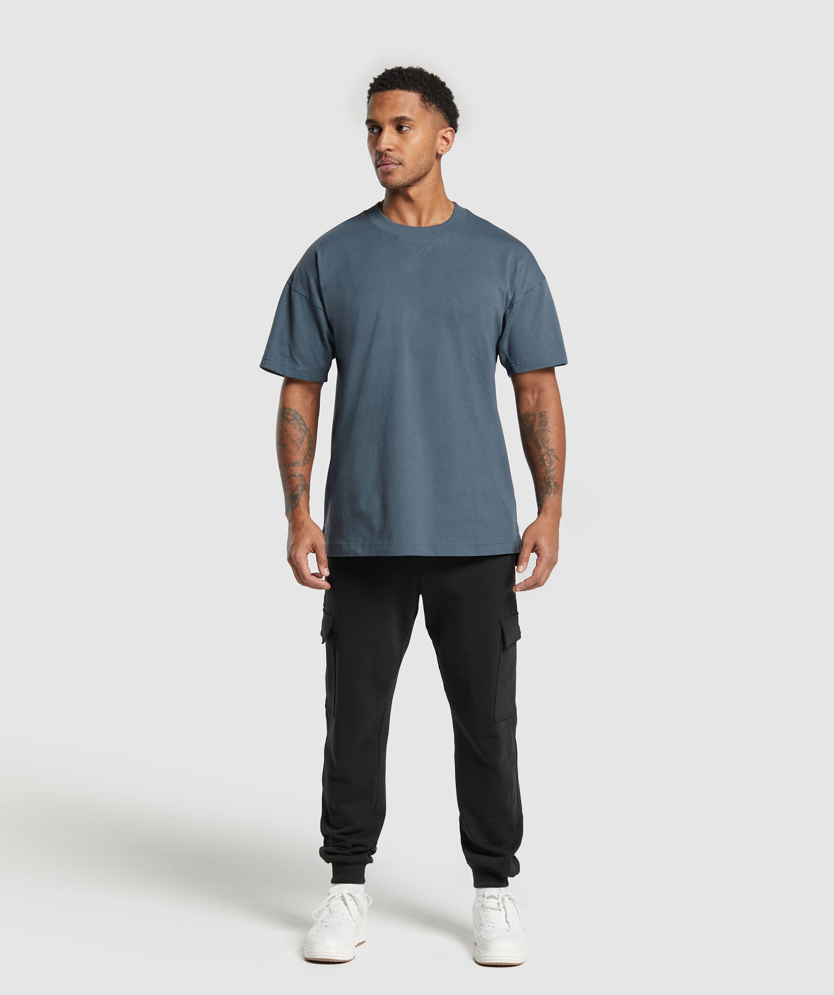 Rest Day Essentials T-Shirt in Titanium Blue - view 4