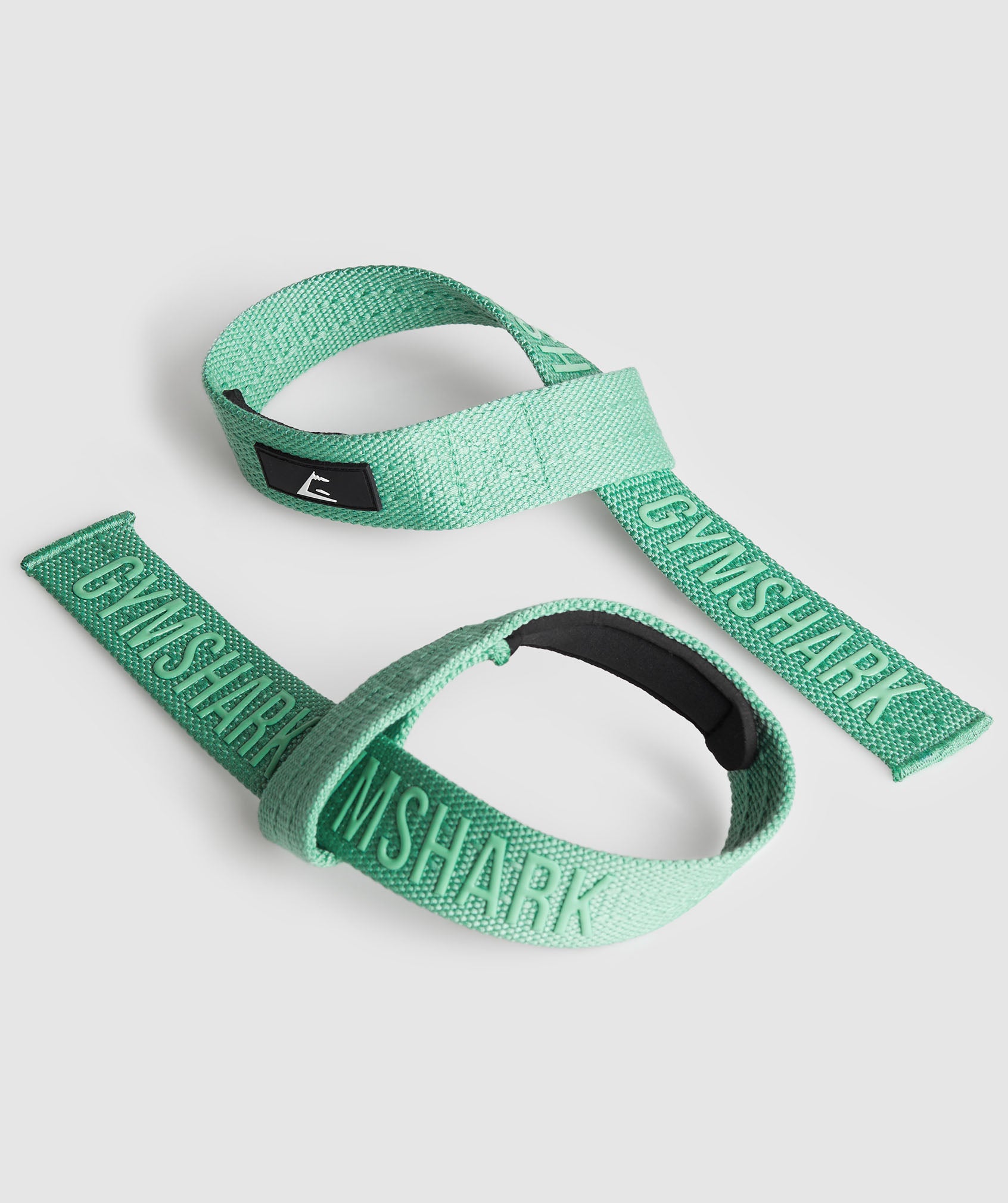 Gymshark Figure 8 Lifting Straps - Seafoam Blue