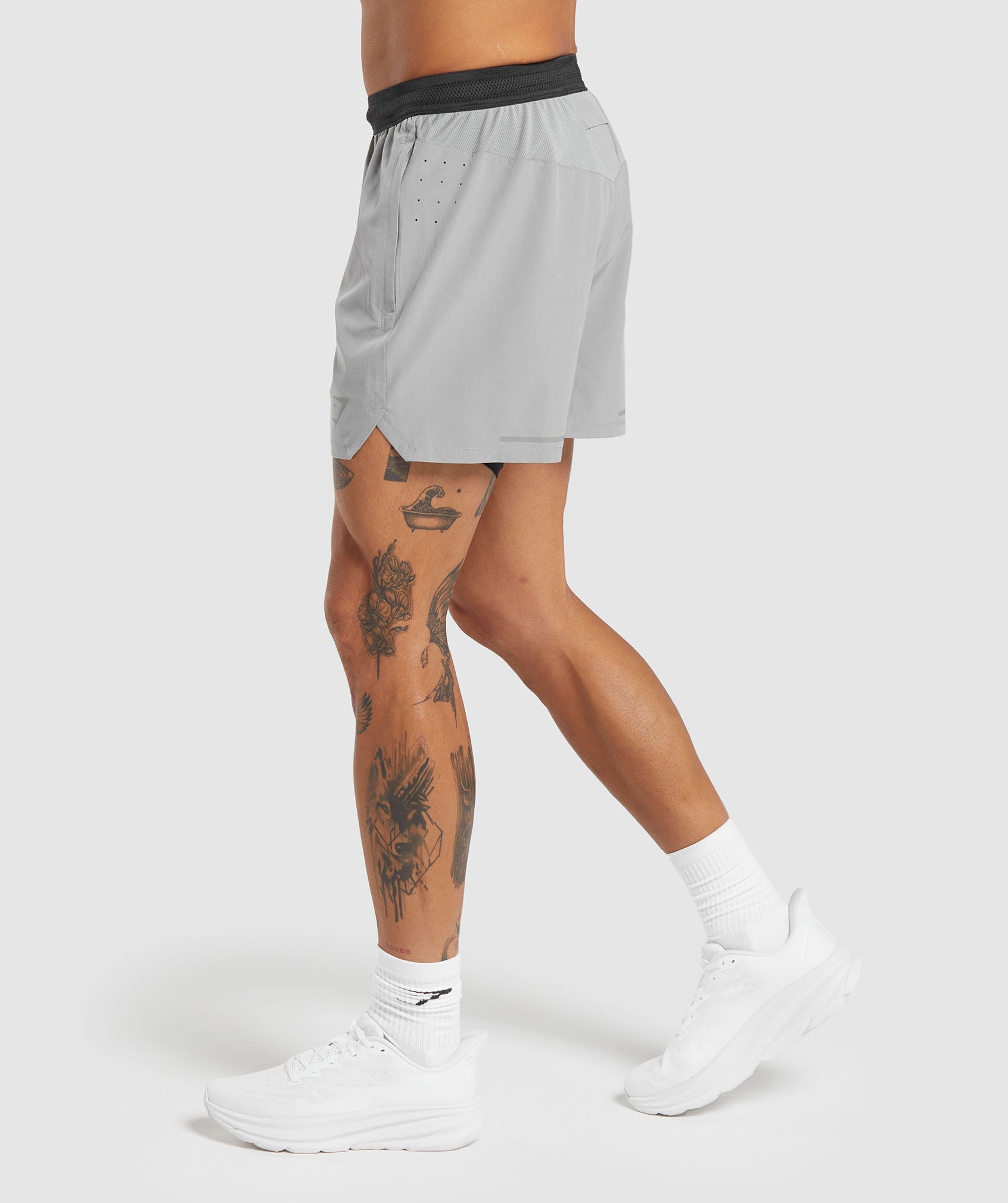 Speed 5" Shorts in Smokey Grey - view 3