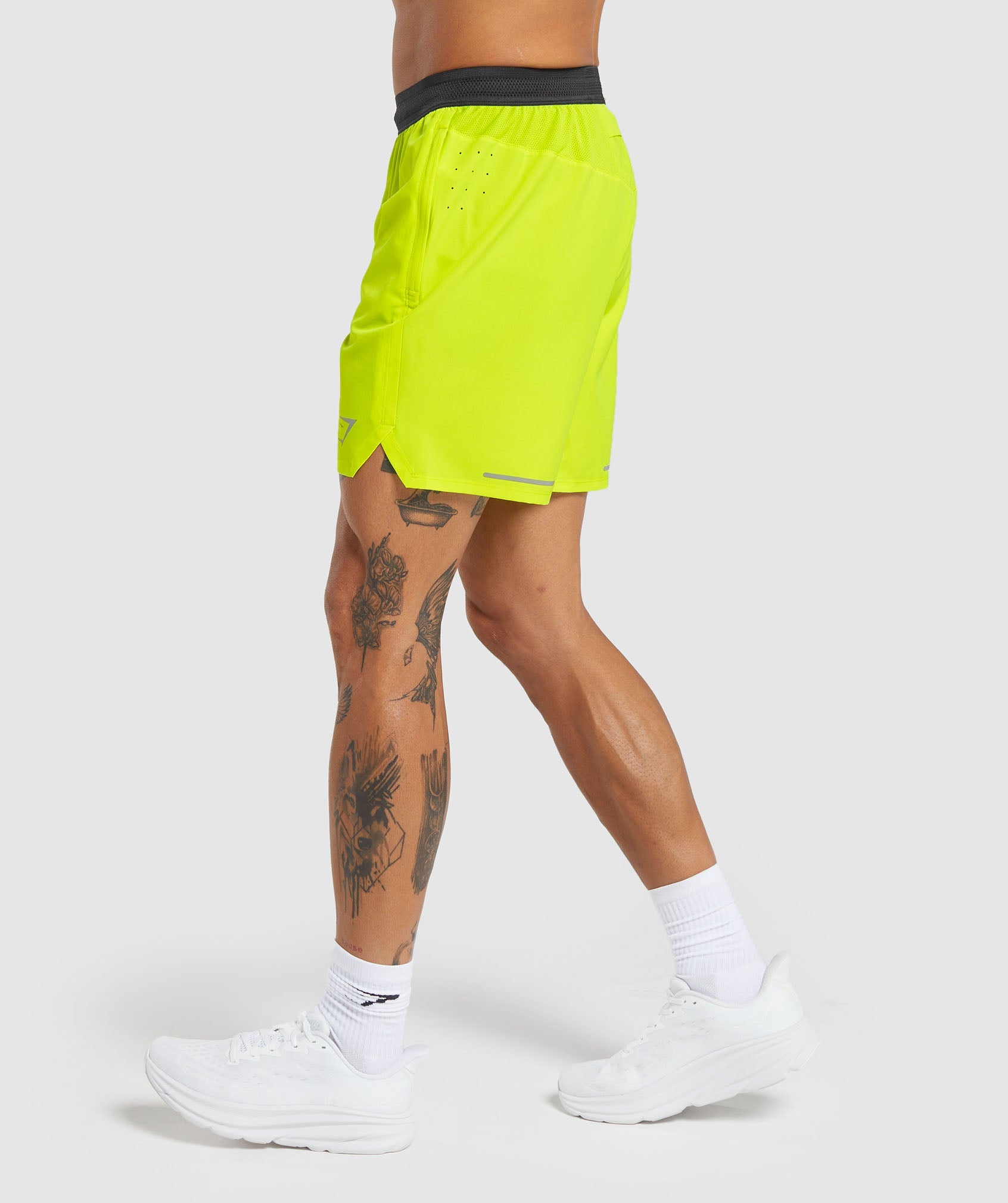 Speed 7" Shorts in Green - view 4