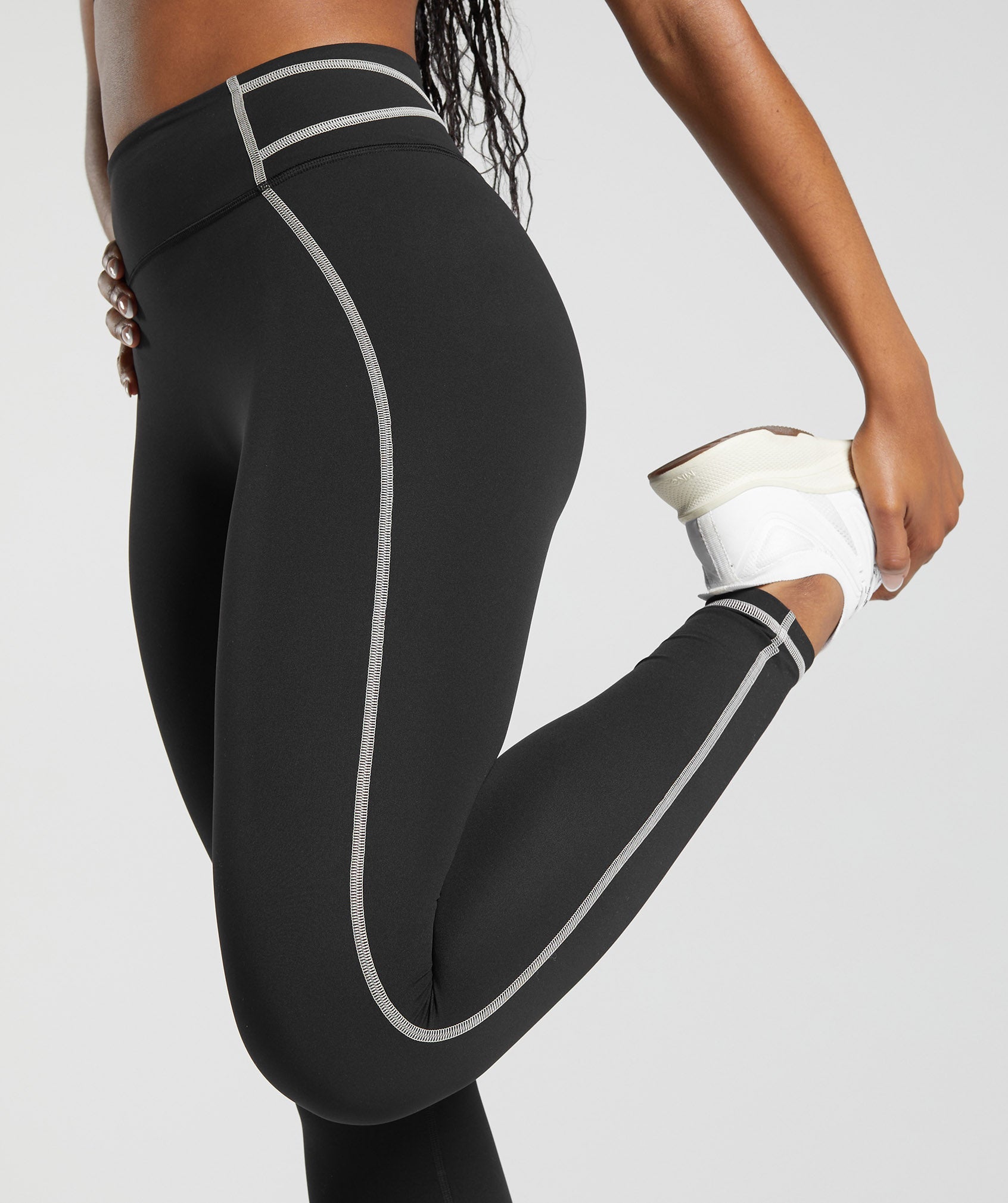 Gymshark Stitch Feature Leggings - Black