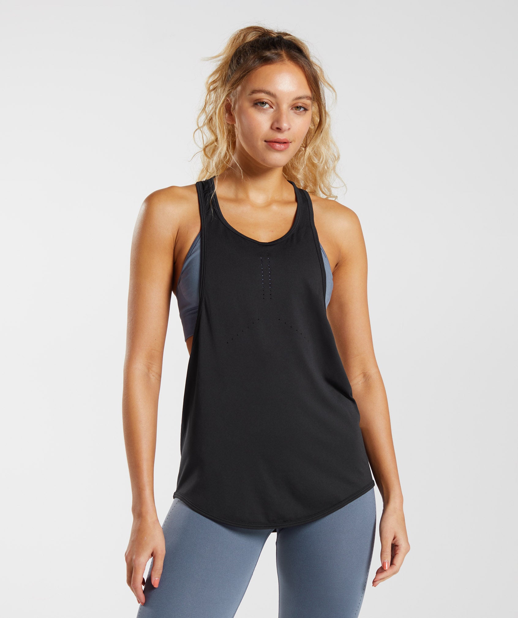 Gymshark Elevate Strappy Tank - Black