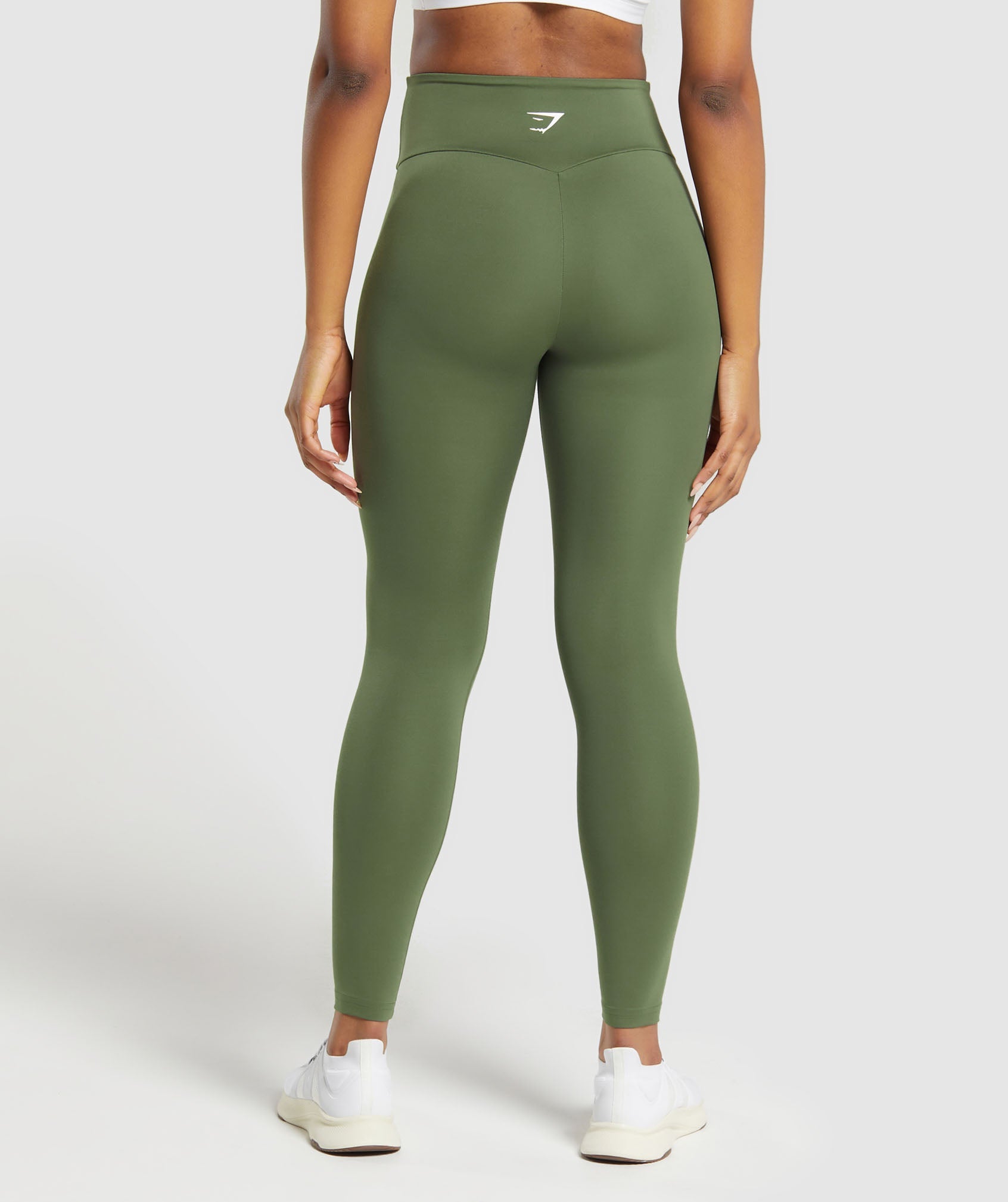 Training Leggings in Core Olive - view 2