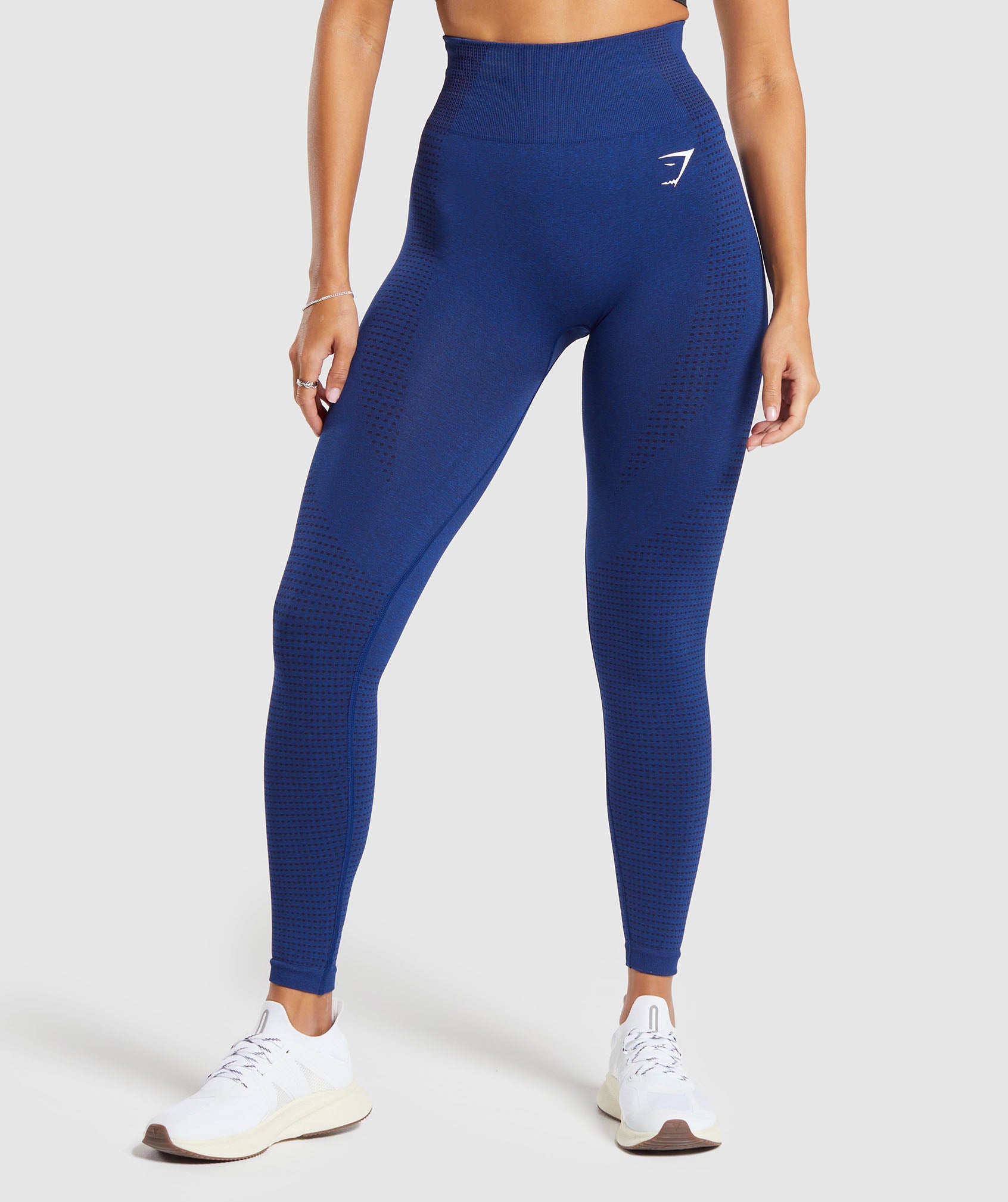 Vital Seamless 2.0 Leggings in Stellar Blue Marl - view 1