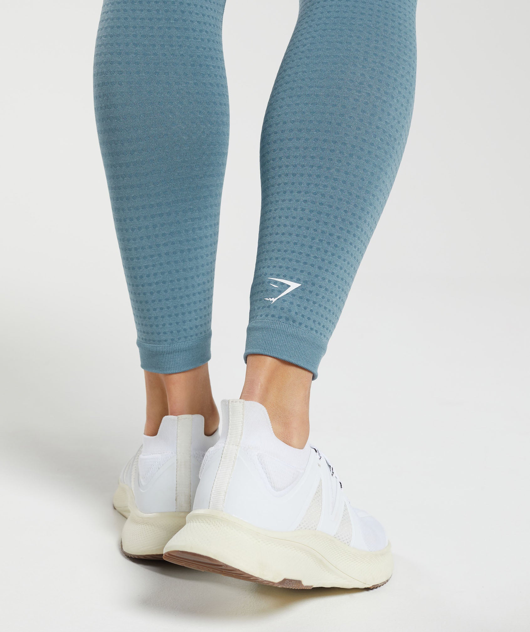 Vital Seamless 2.0 Leggings in Faded Blue Marl - view 7