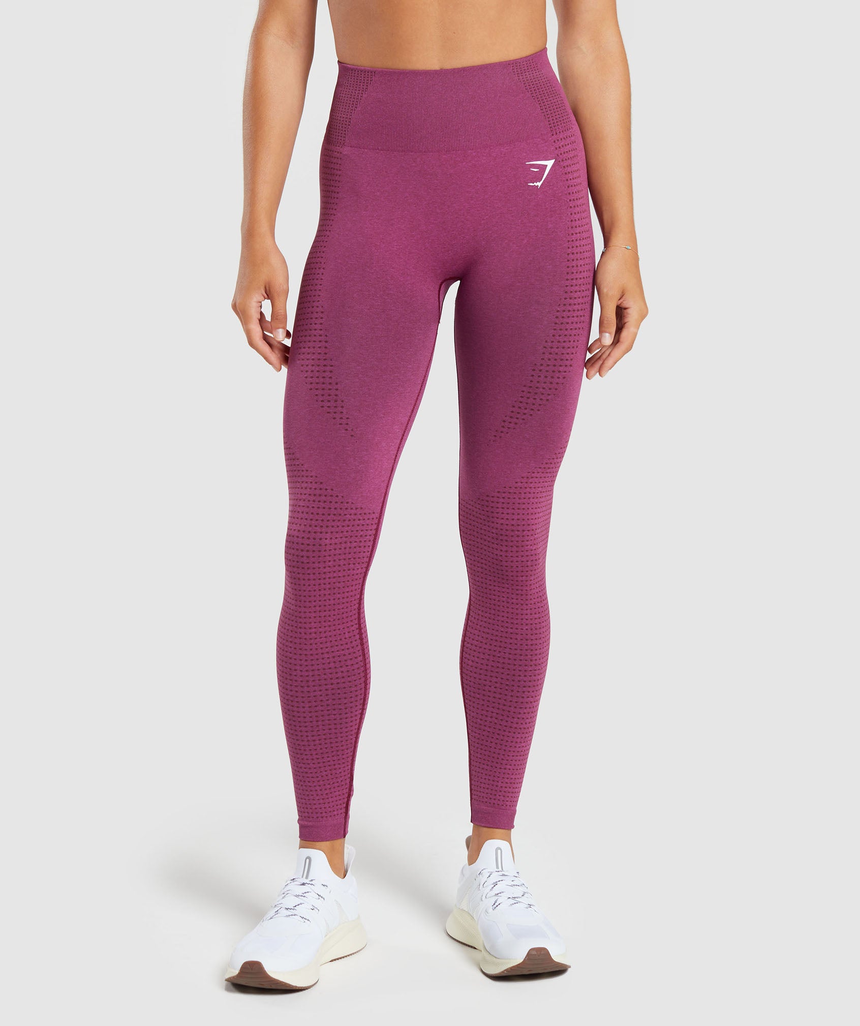 Gymshark Vital Seamless 2.0 Leggings - Cobalt Purple Marl