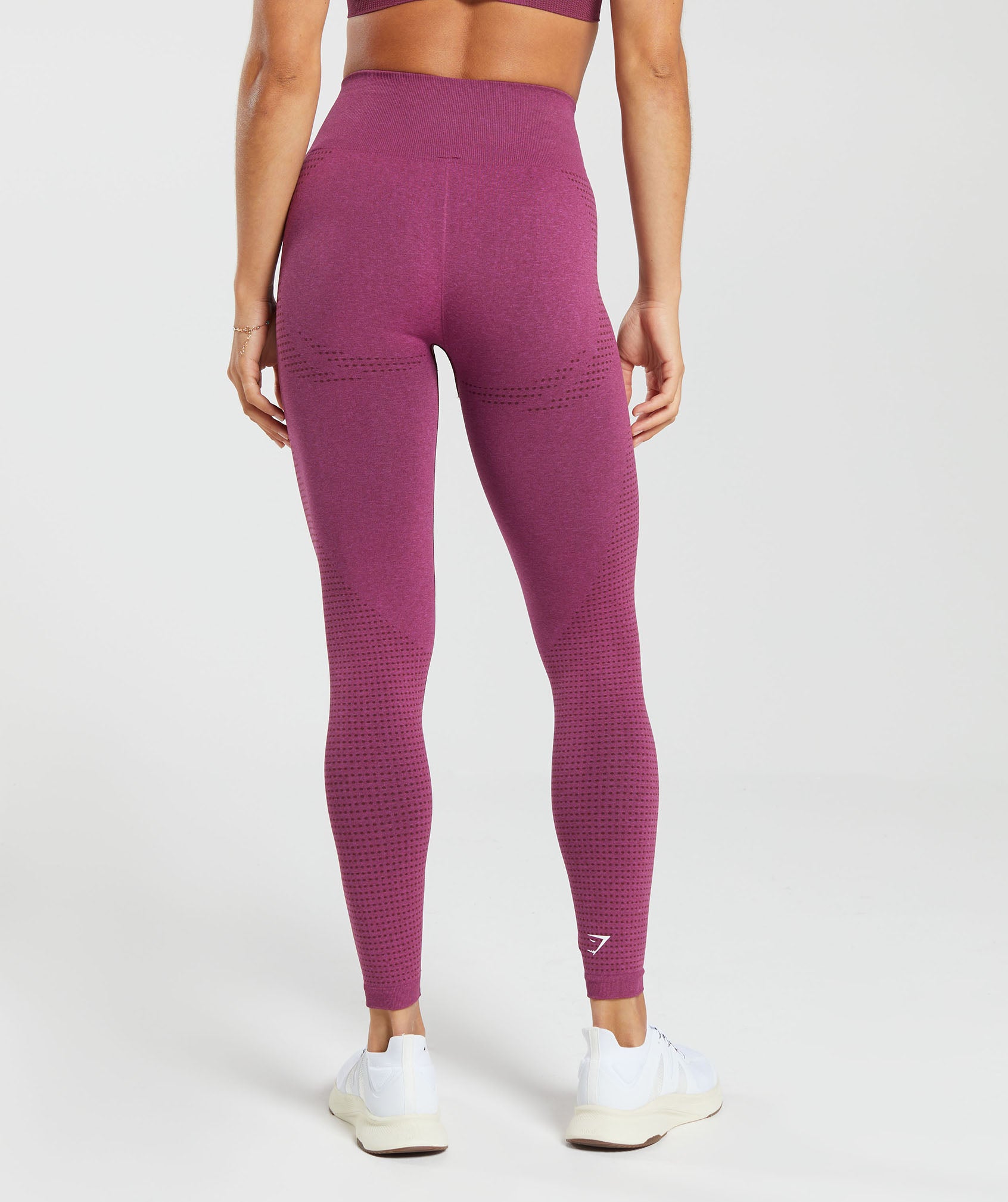 Gymshark Waist Support Leggings - Chocolate Brown