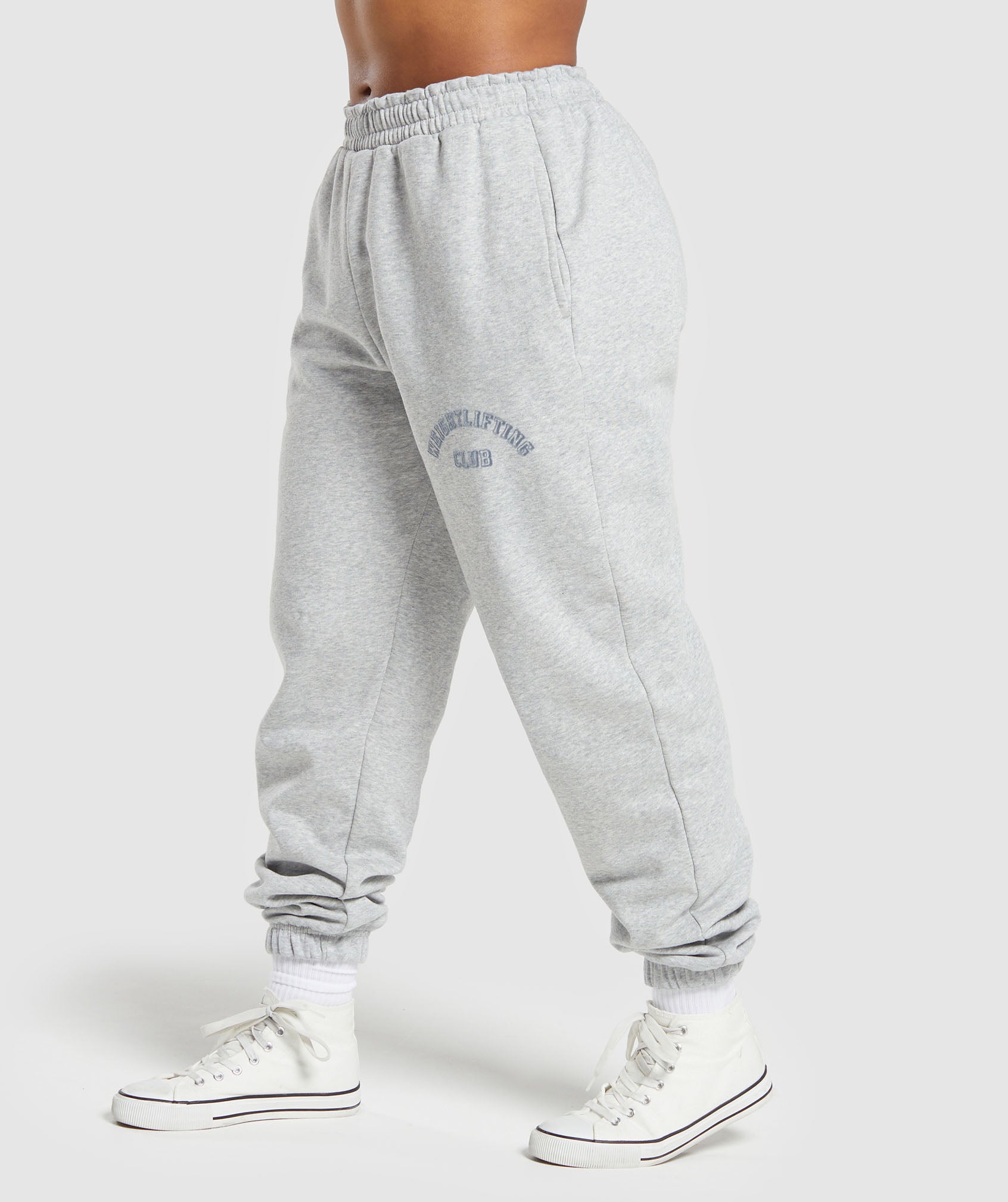 Weightlifting Club Joggers in Light Grey Core Marl - view 3