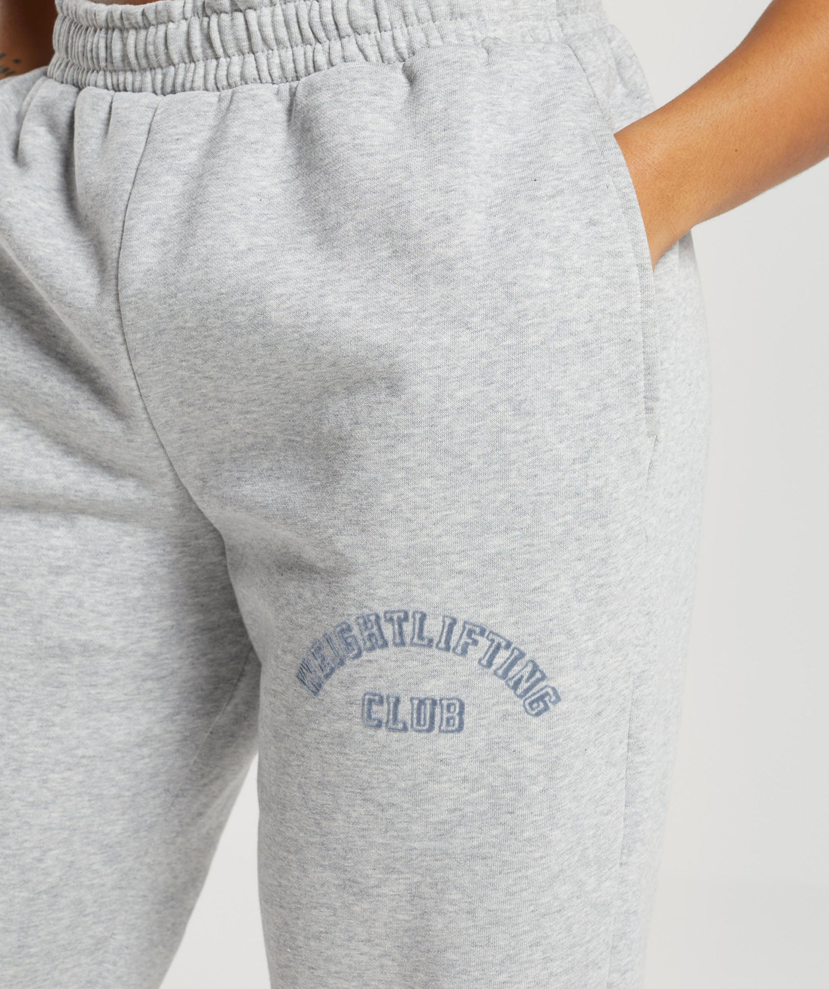 Weightlifting Club Joggers in Light Grey Core Marl - view 5