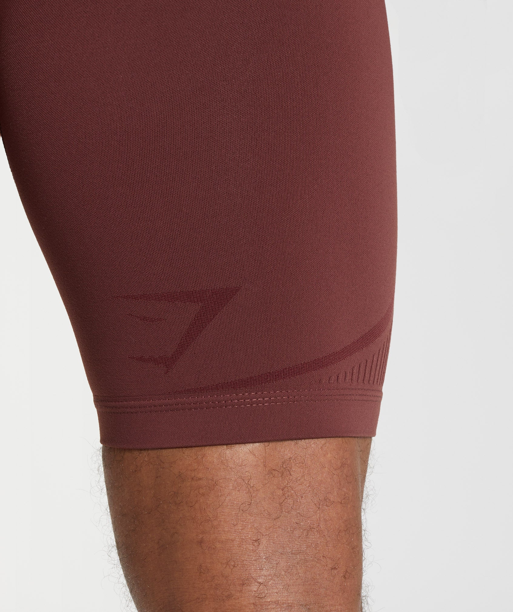 315 Seamless 1/2 Shorts in Cherry Brown/Athletic Maroon