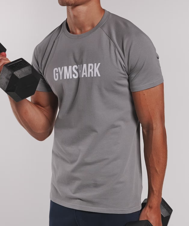 Gymshark Loja - Camiseta Gymshark Homem Apollo Azul Marinho - Roupa Gymshark  Portugal