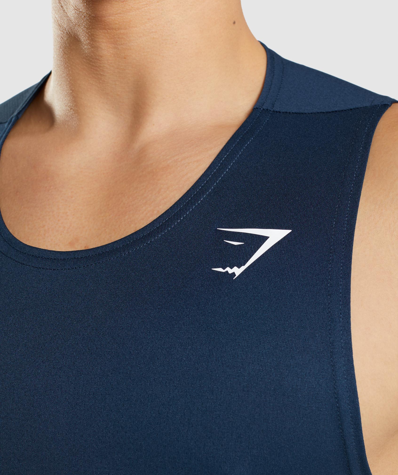 Gymshark Crest Tank - Navy