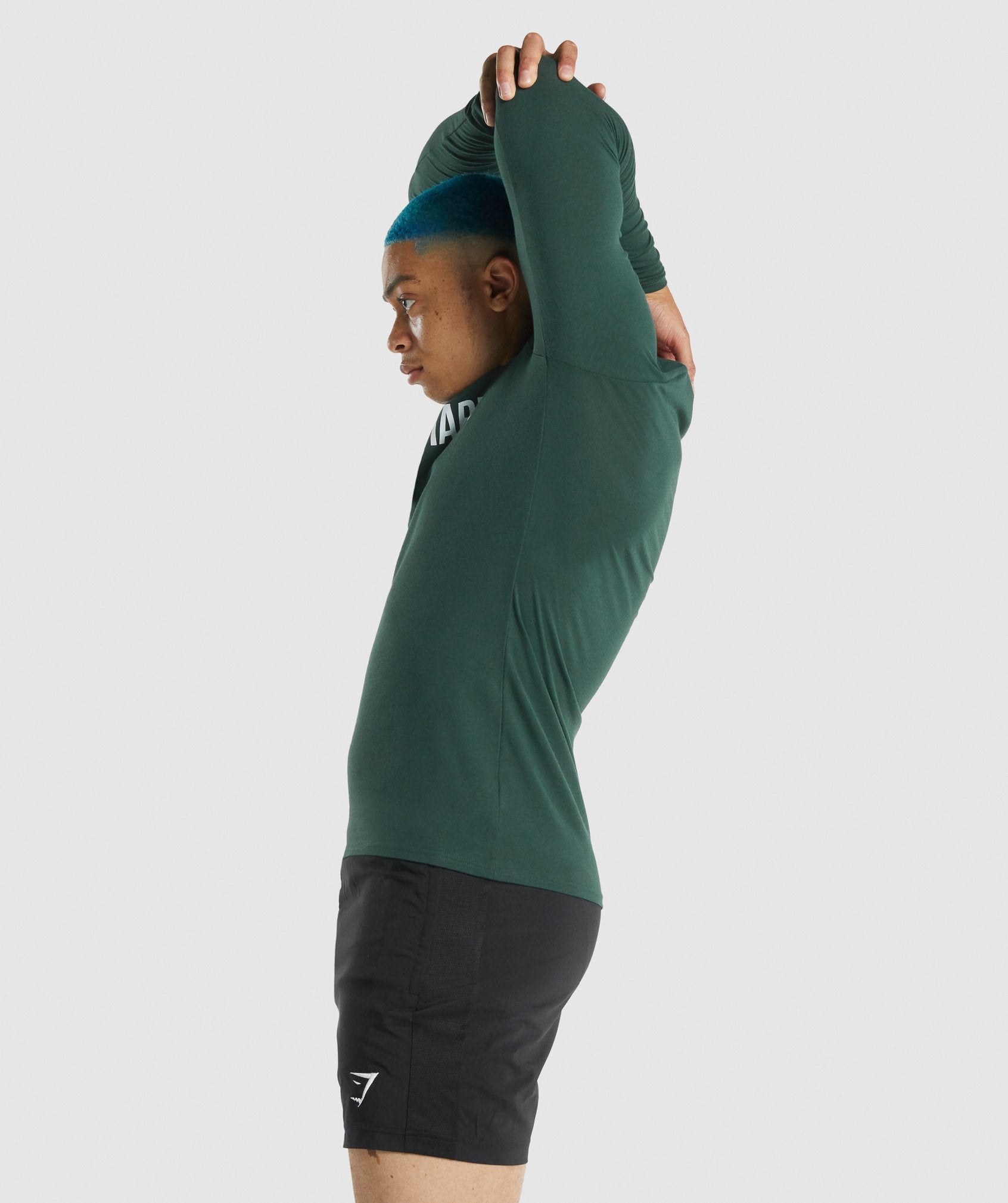 Apollo Long Sleeve T-Shirt in Dark Green