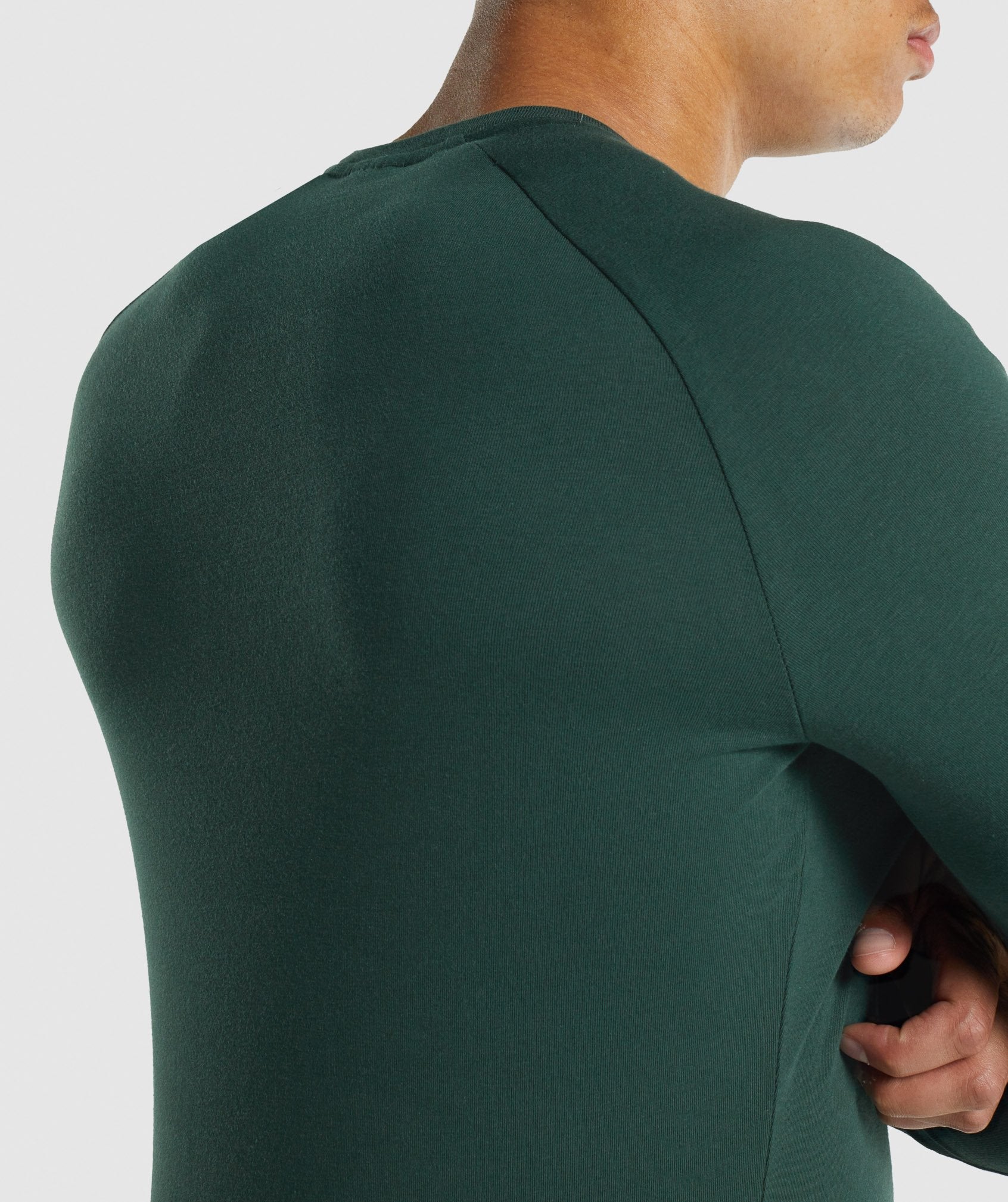 Apollo Long Sleeve T-Shirt in Dark Green