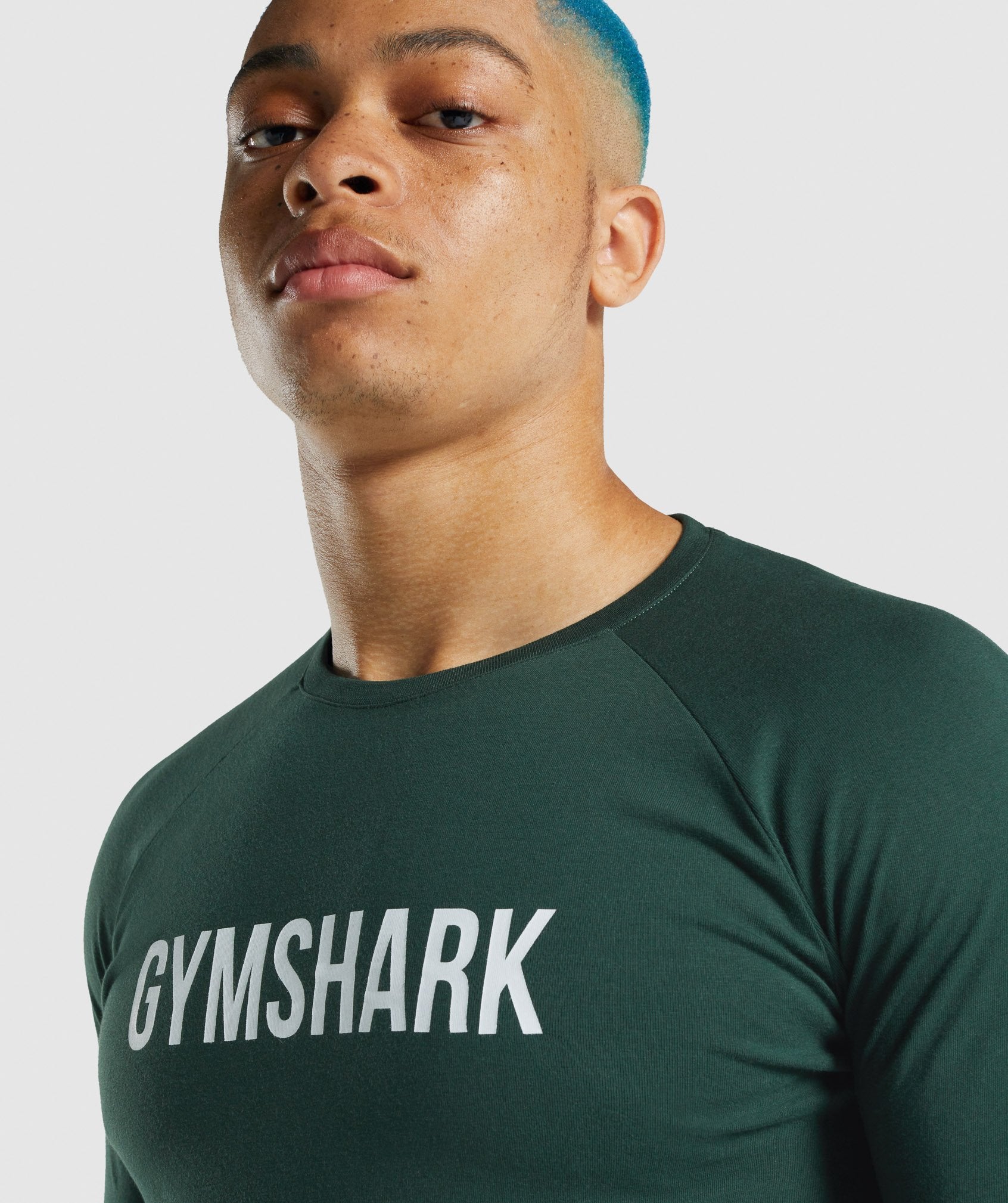 Apollo Long Sleeve T-Shirt in Dark Green