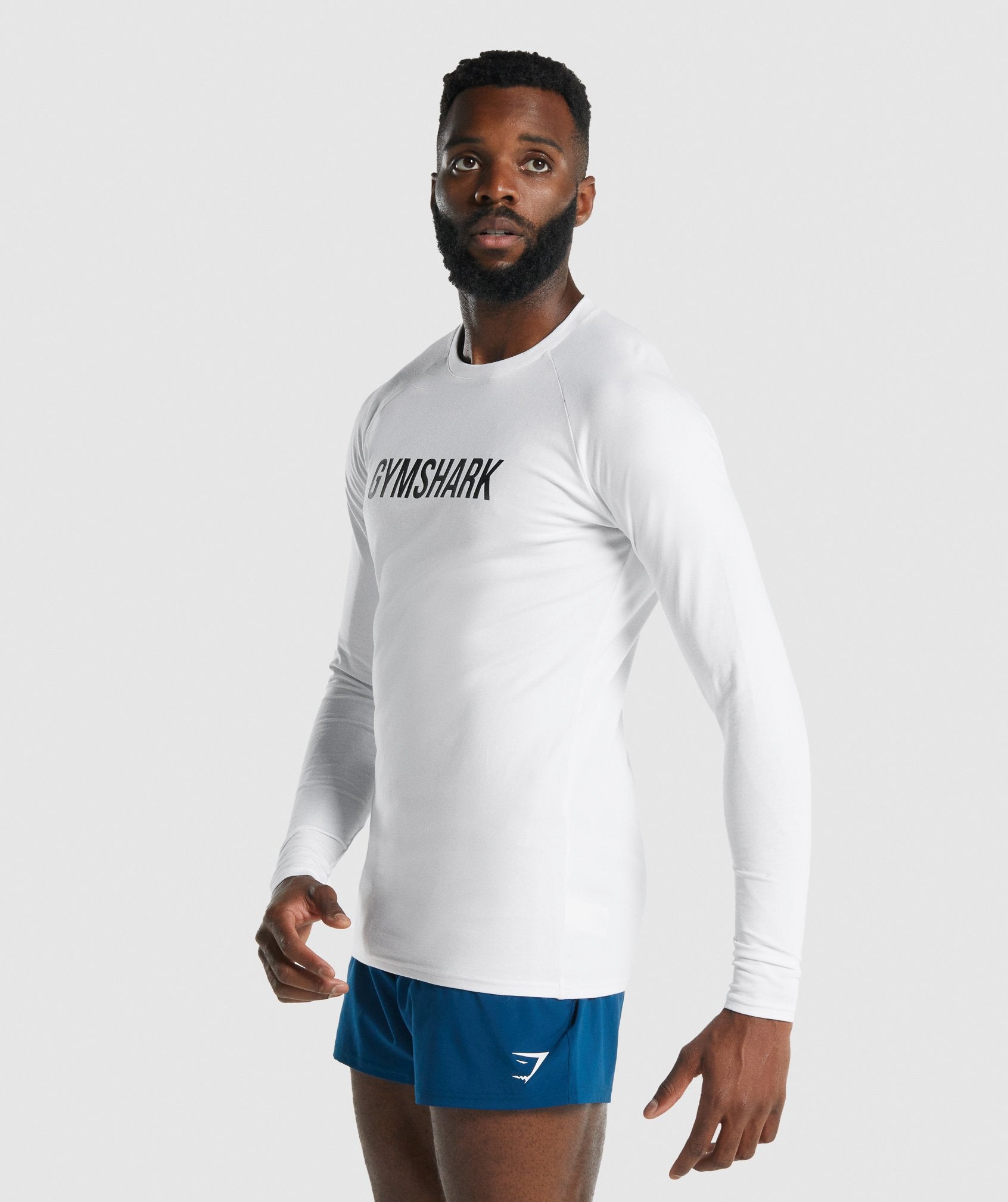 Apollo Long Sleeve T-Shirt in White