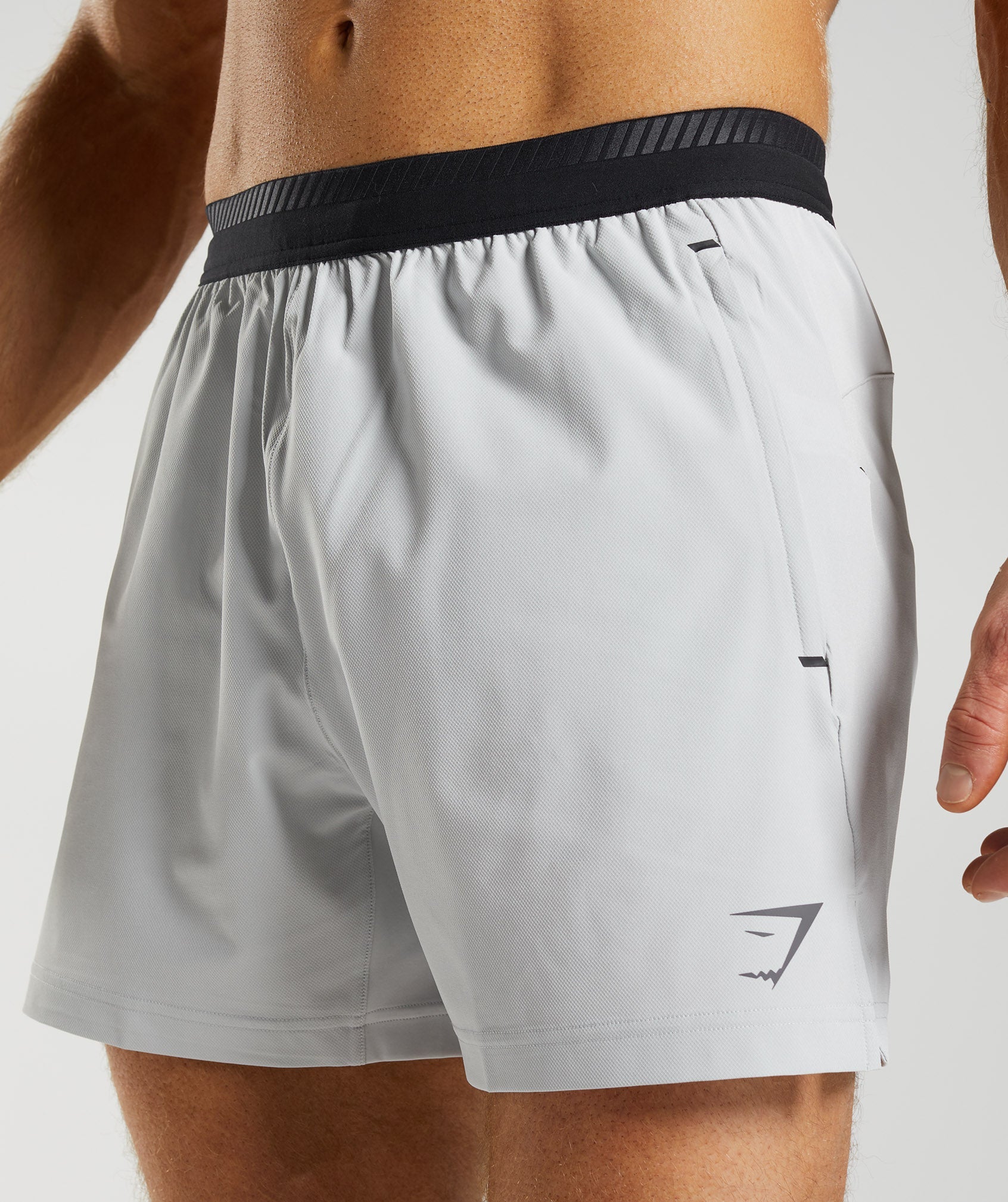 Gymshark Speed 5 Shorts - Smokey Grey