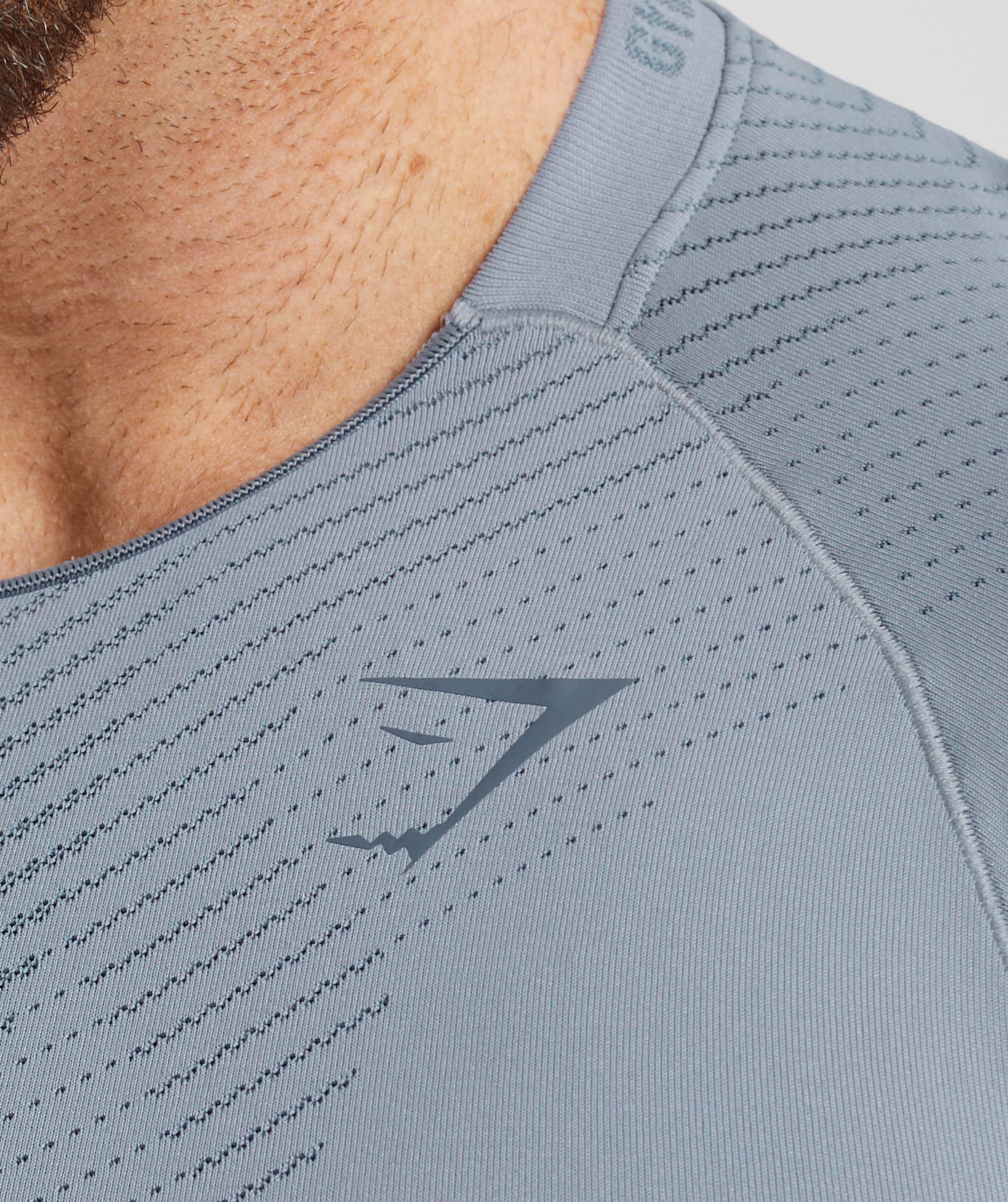 Gymshark Apex Tank - Drift Grey/Evening Blue