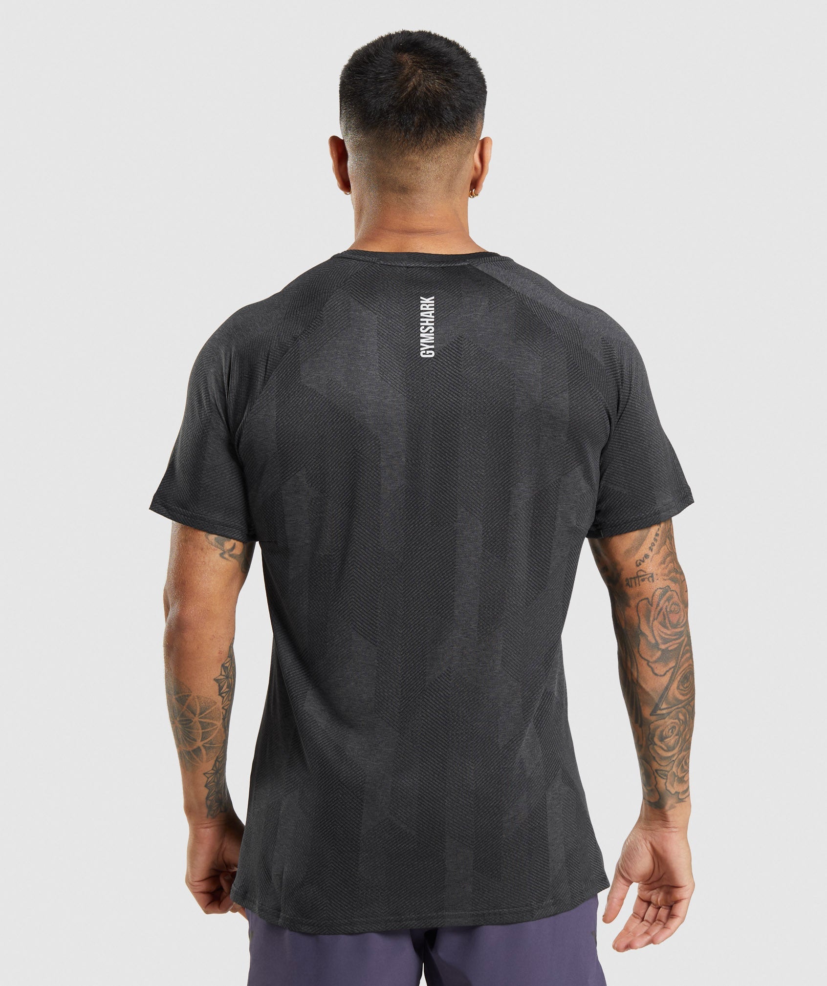 Apex T-Shirt in Black/Onyx Grey - view 3