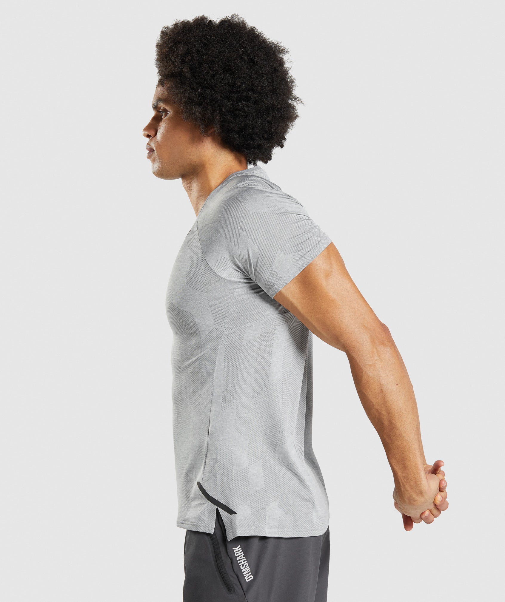 Apex T-Shirt in Smokey Grey/Light Grey - view 4