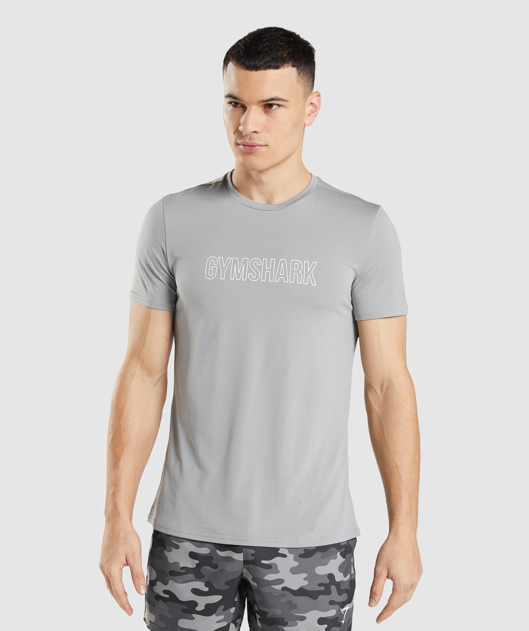 Arrival Graphic T-Shirt in Smokey Grey