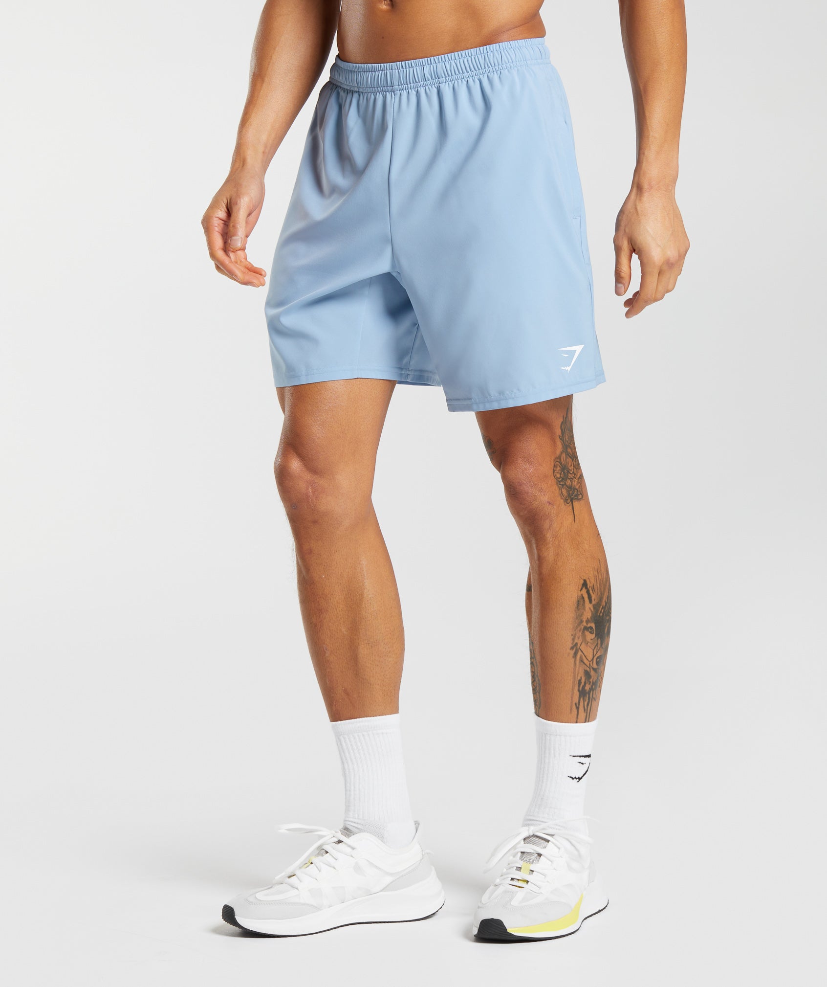 Arrival 7" Shorts in Ozone Blue