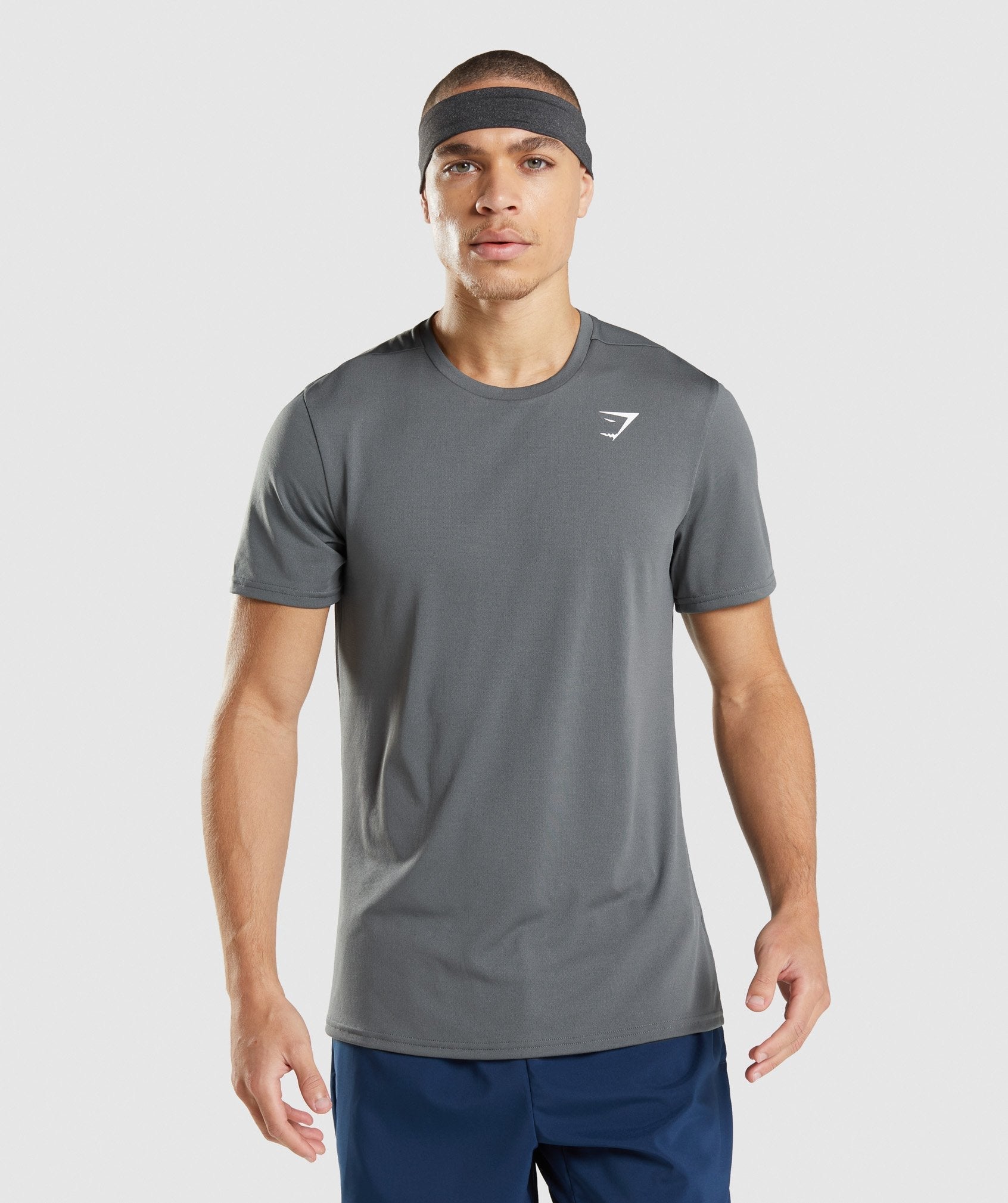 Arrival T-Shirt in Charcoal - view 1