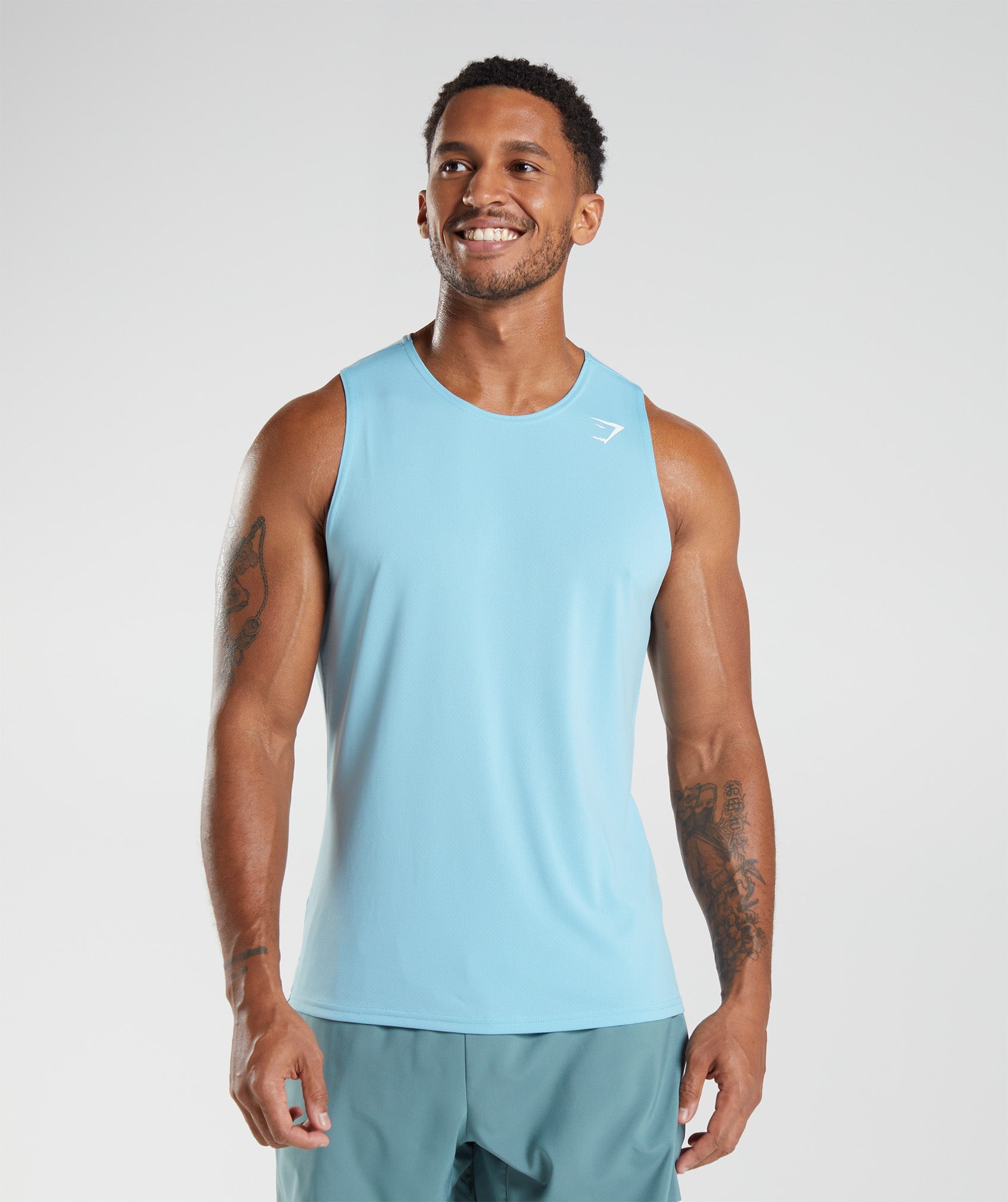 The Sims Resource - Gymsharks Male Tank Top v1 - Outdoor Retreat needed