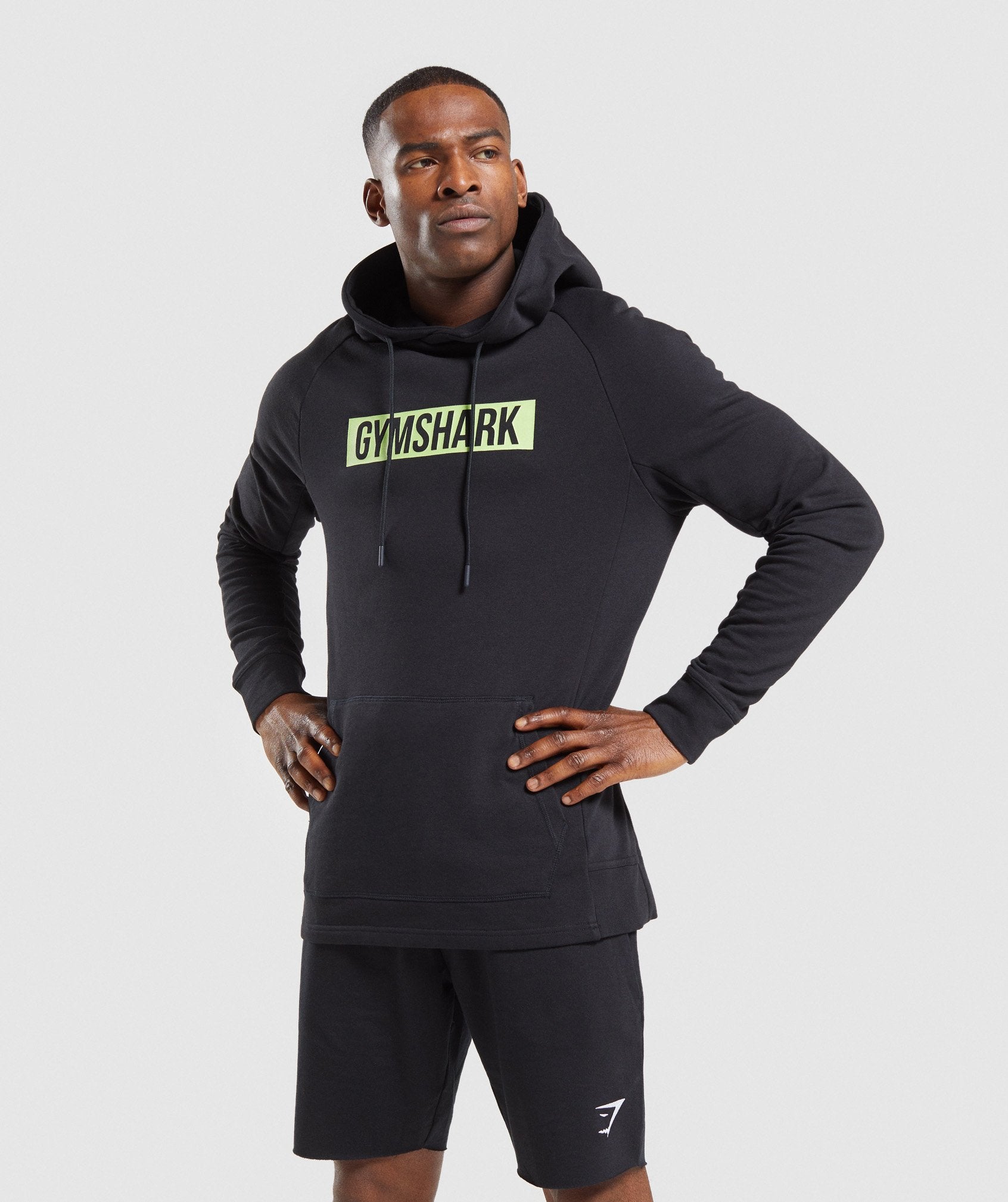 gymshark cut off hoodie