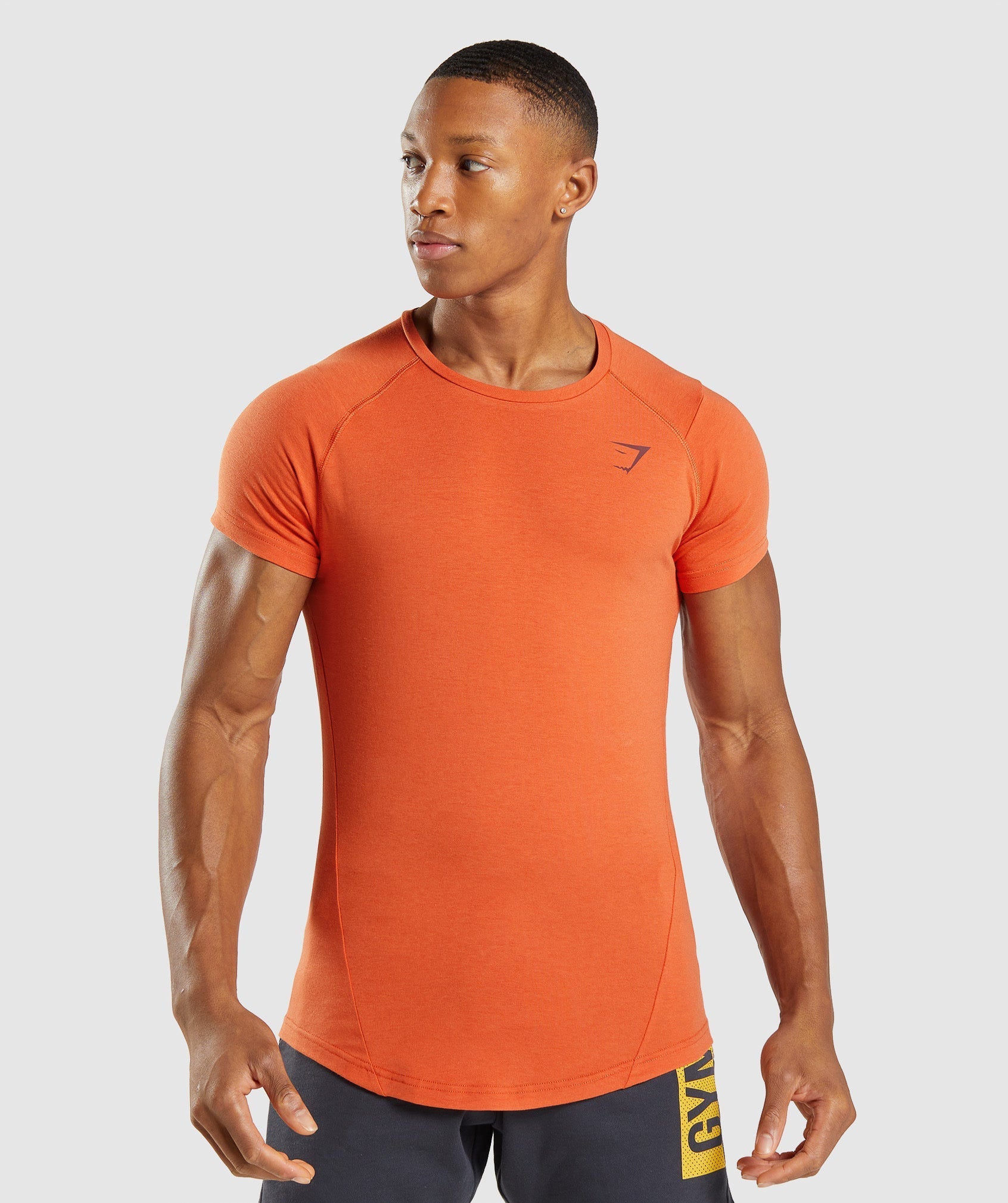 Gymshark Bold Drop Arm Tank - Clay Orange