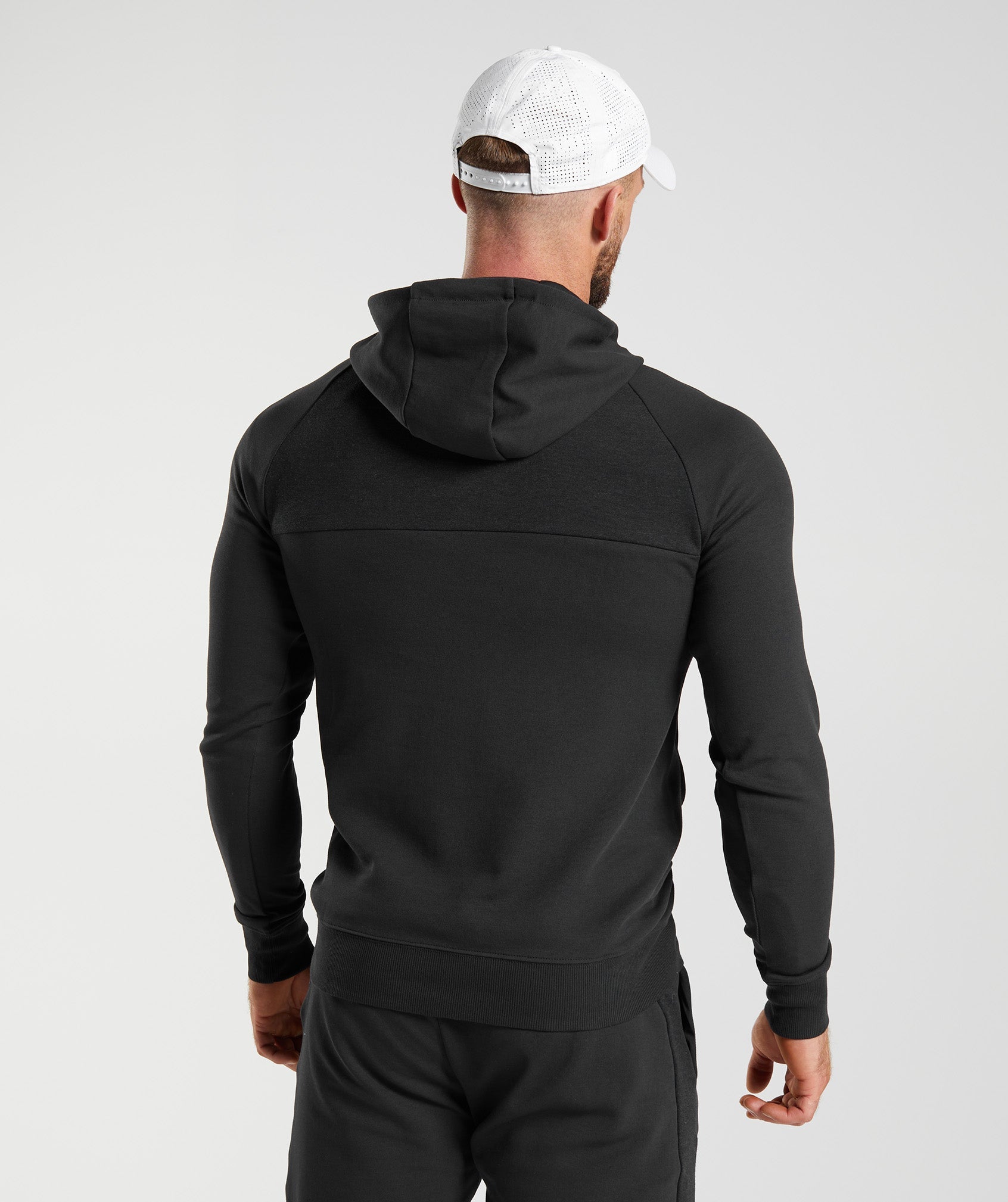 Bold React Hoodie in Black