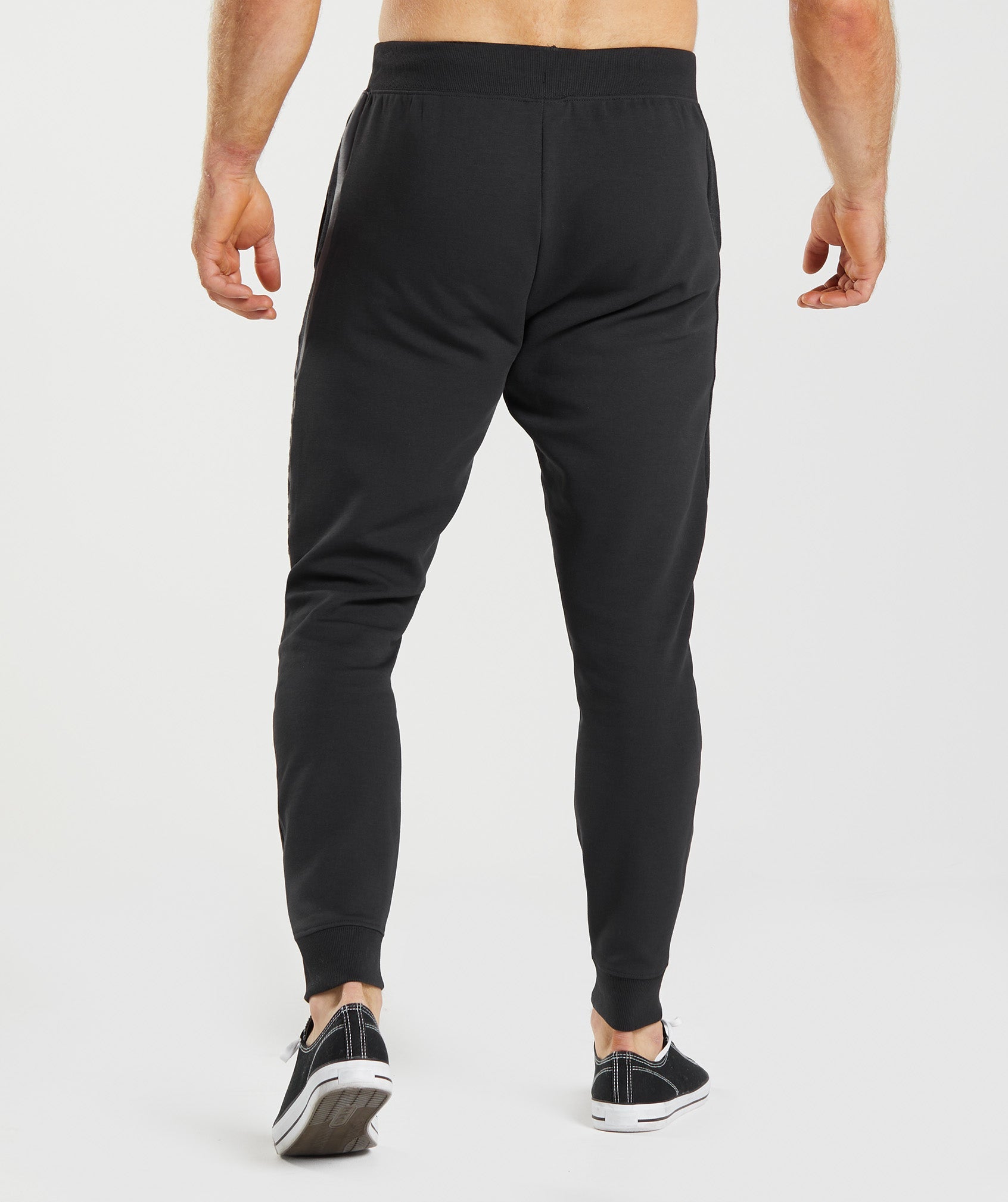 Bold React Joggers in Black