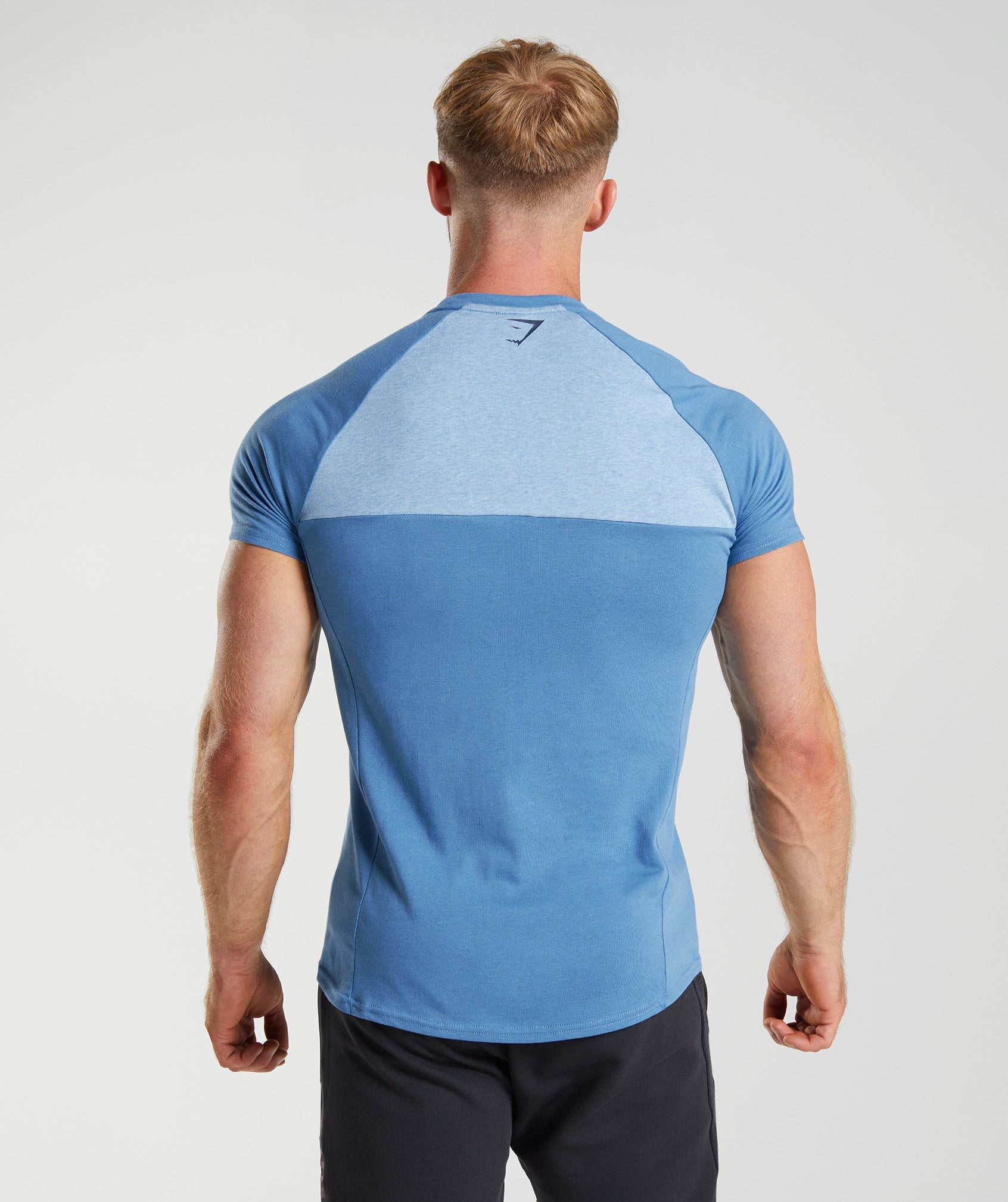 Gymshark Bold React T-Shirt - Coastal Blue